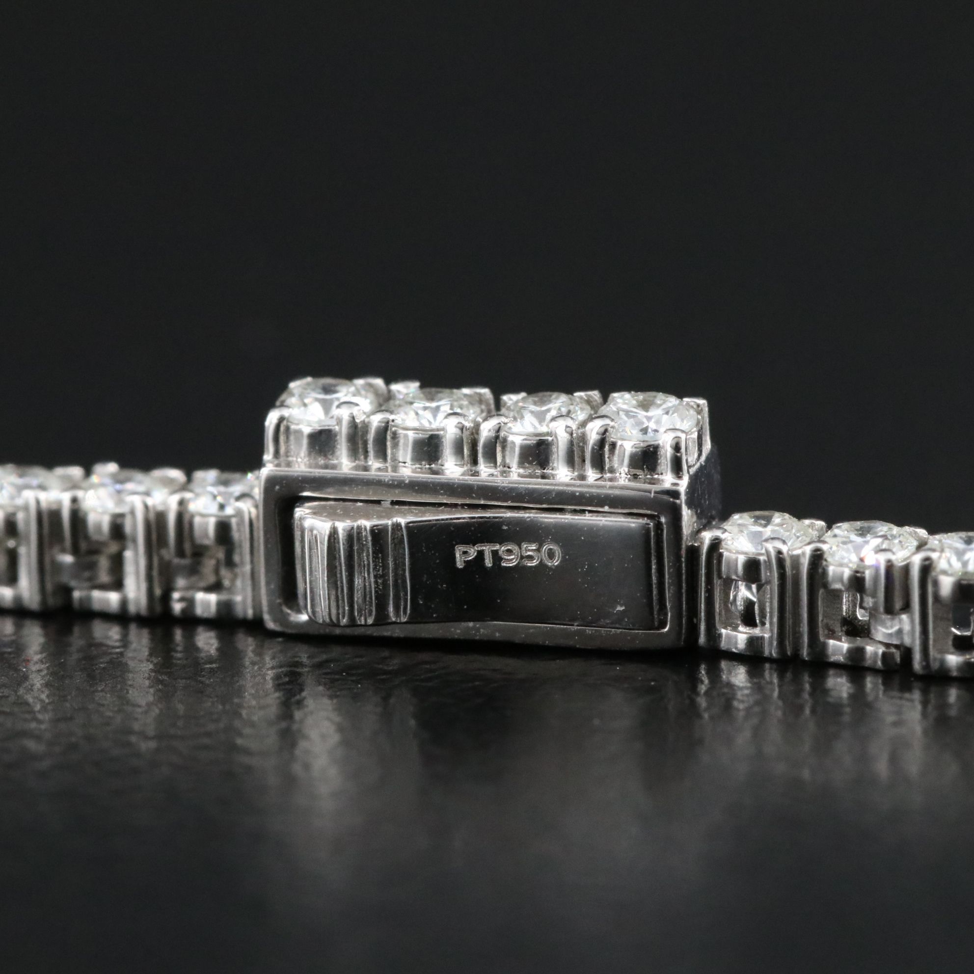 Platinum 7.01 CTW Diamond Riviera Necklace