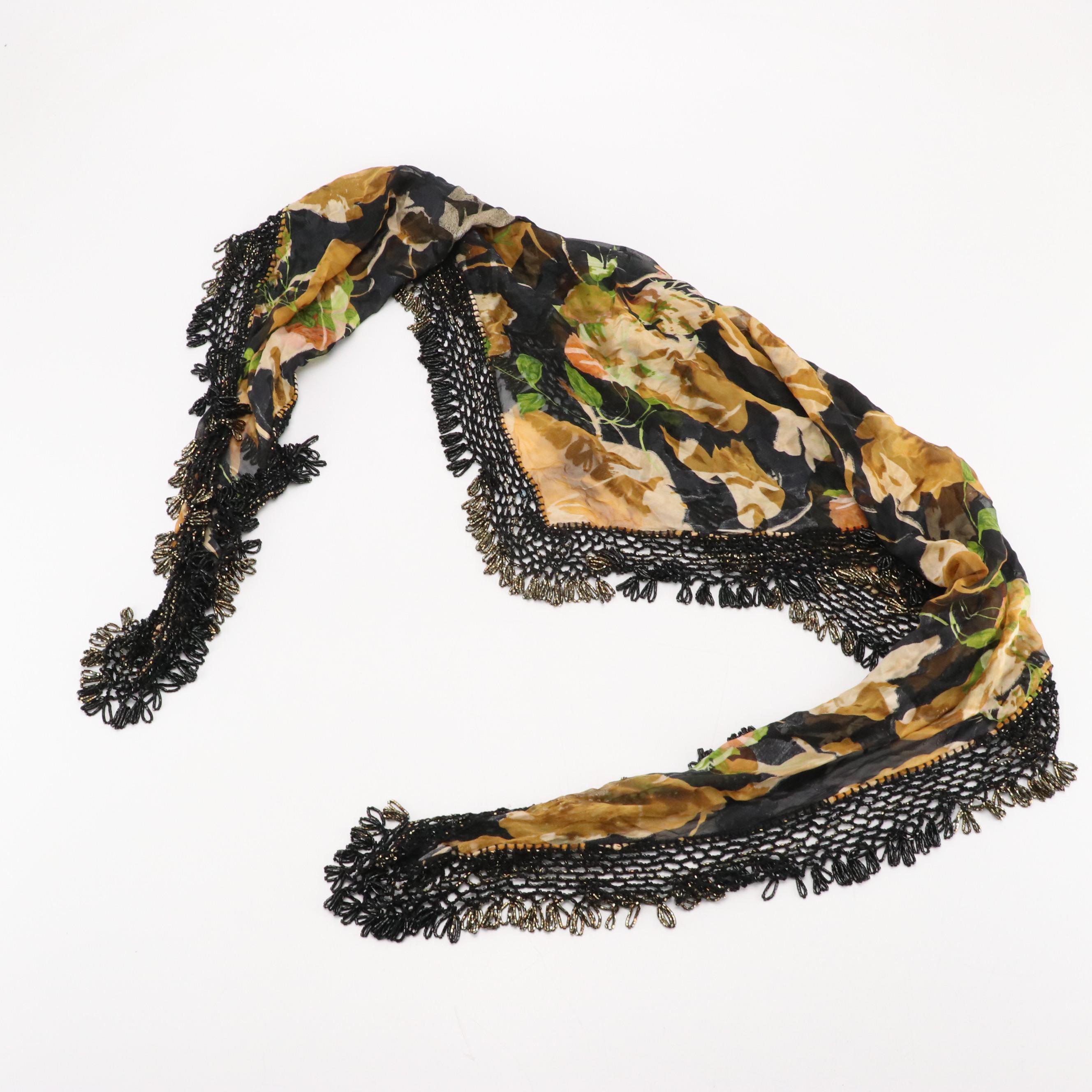 Assorted Scarves, Embellished Shawls, More Featuring Valentino & Giorgio Armani