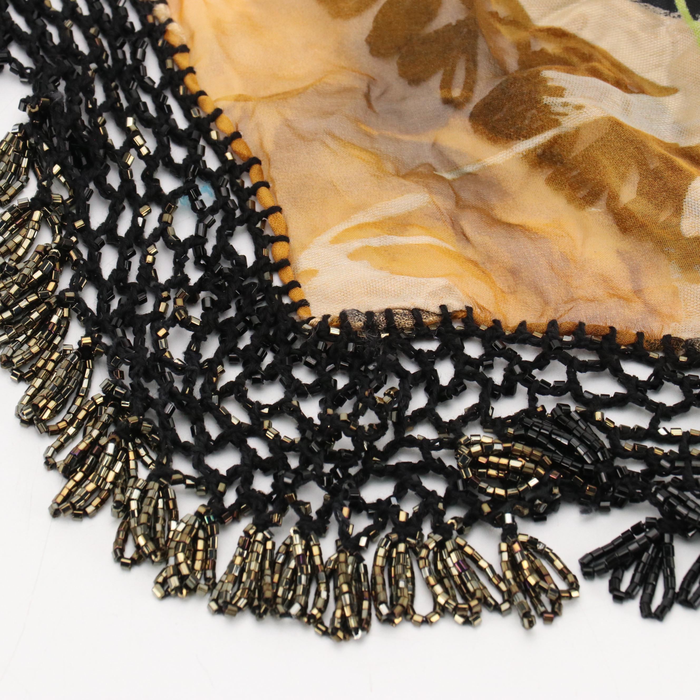 Assorted Scarves, Embellished Shawls, More Featuring Valentino & Giorgio Armani