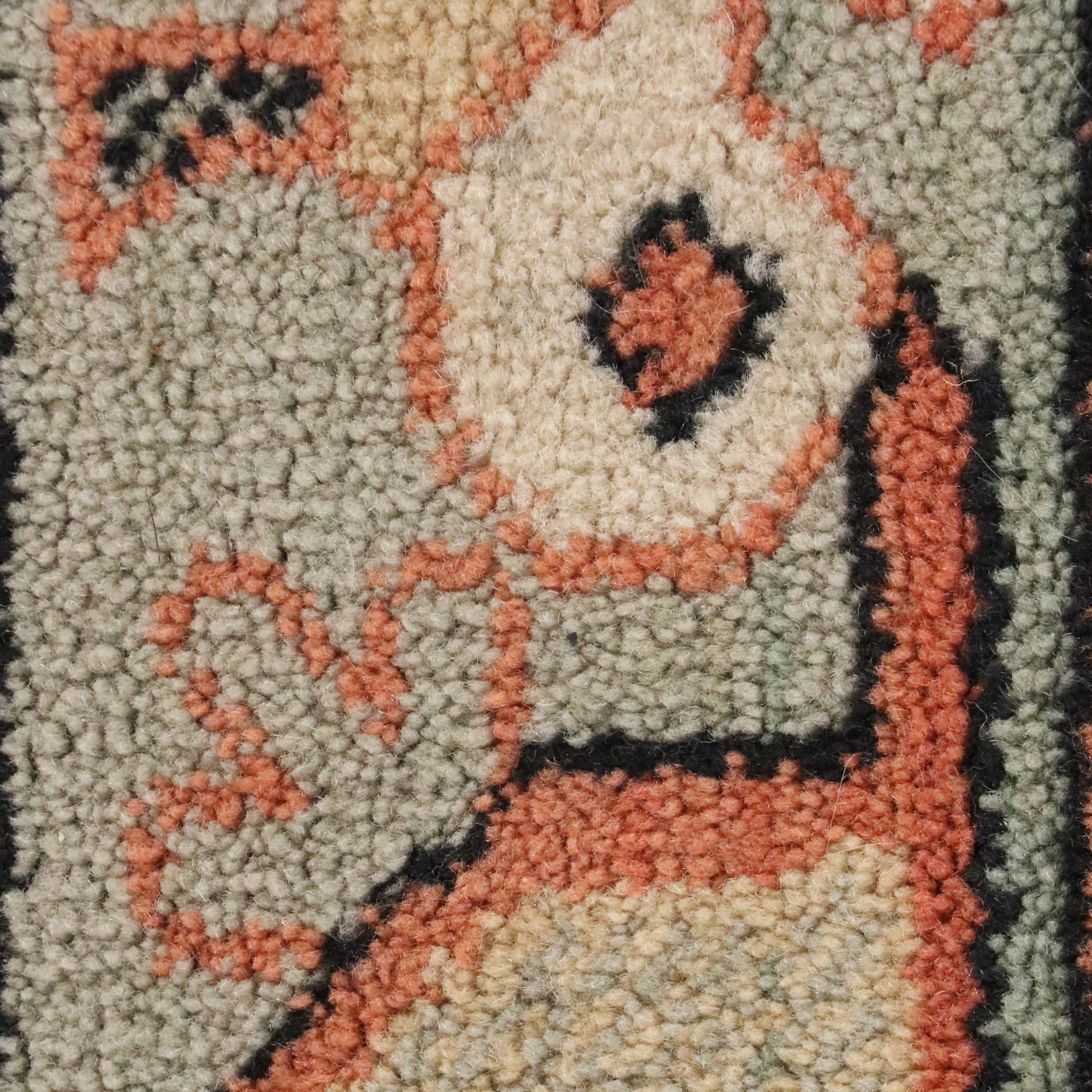 5'6 x 8'2 Machine Made Couristan "Caucasian Rose" Area Rug