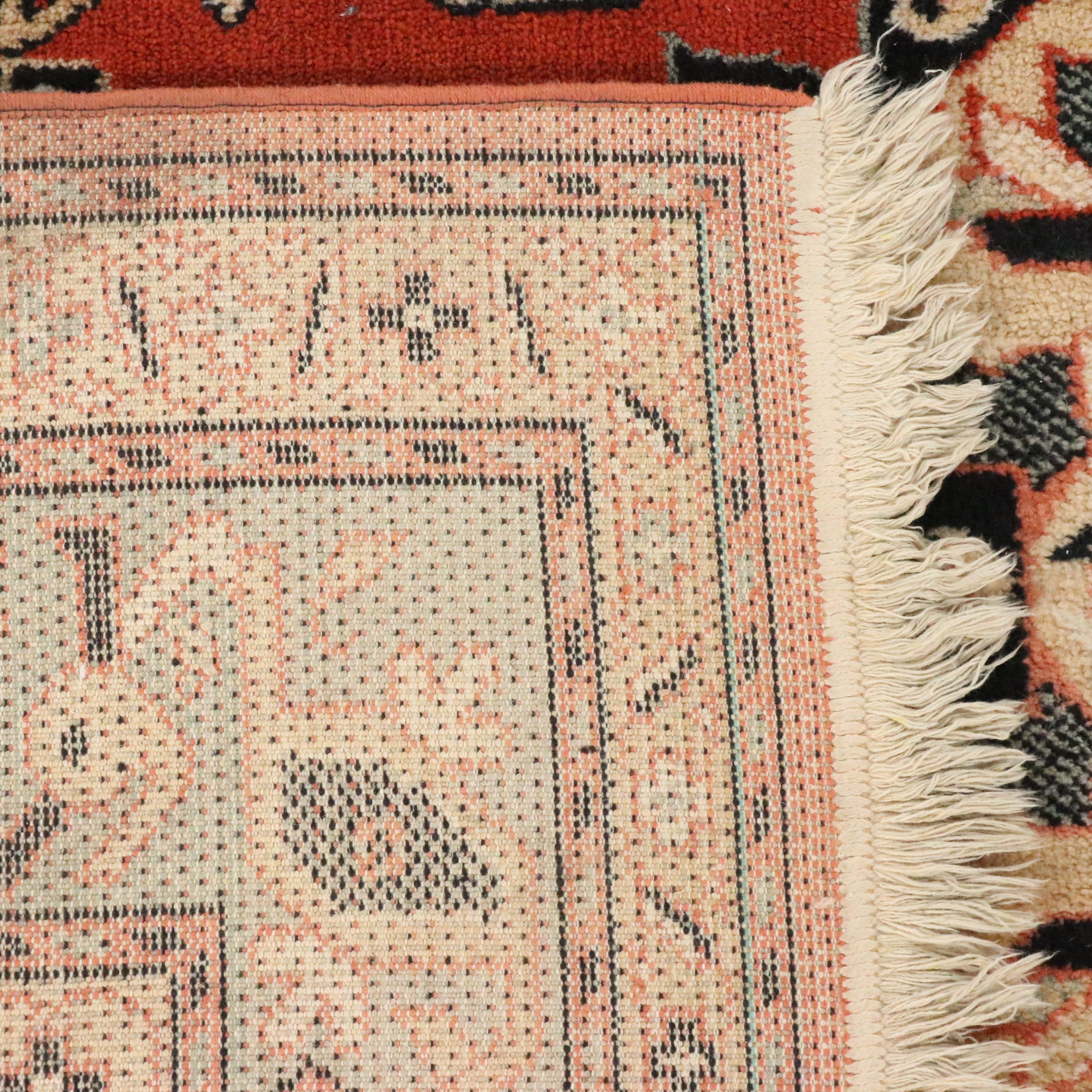 5'6 x 8'2 Machine Made Couristan "Caucasian Rose" Area Rug