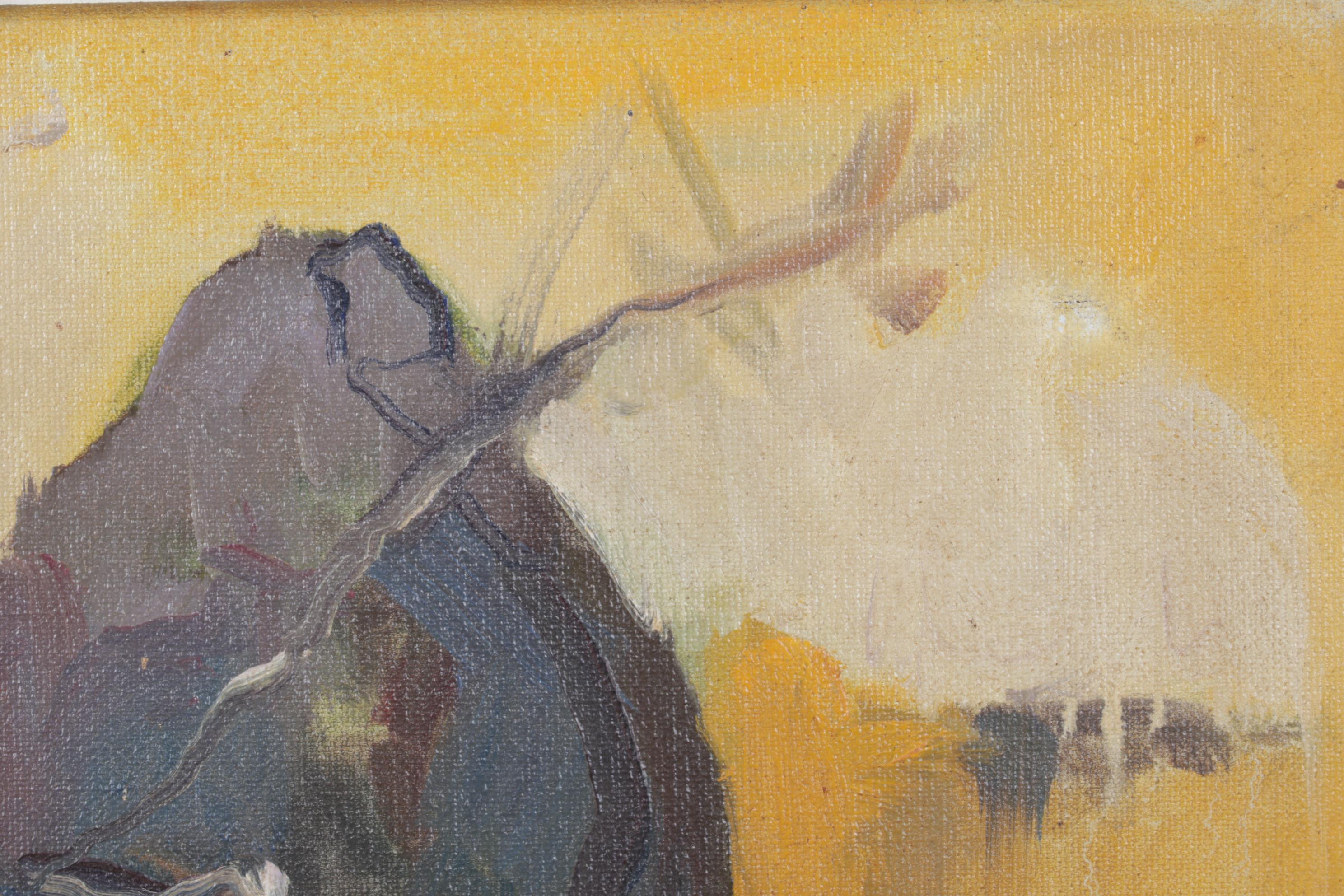 Frances Wintner Oil Painting "Autumn Pears", 1983