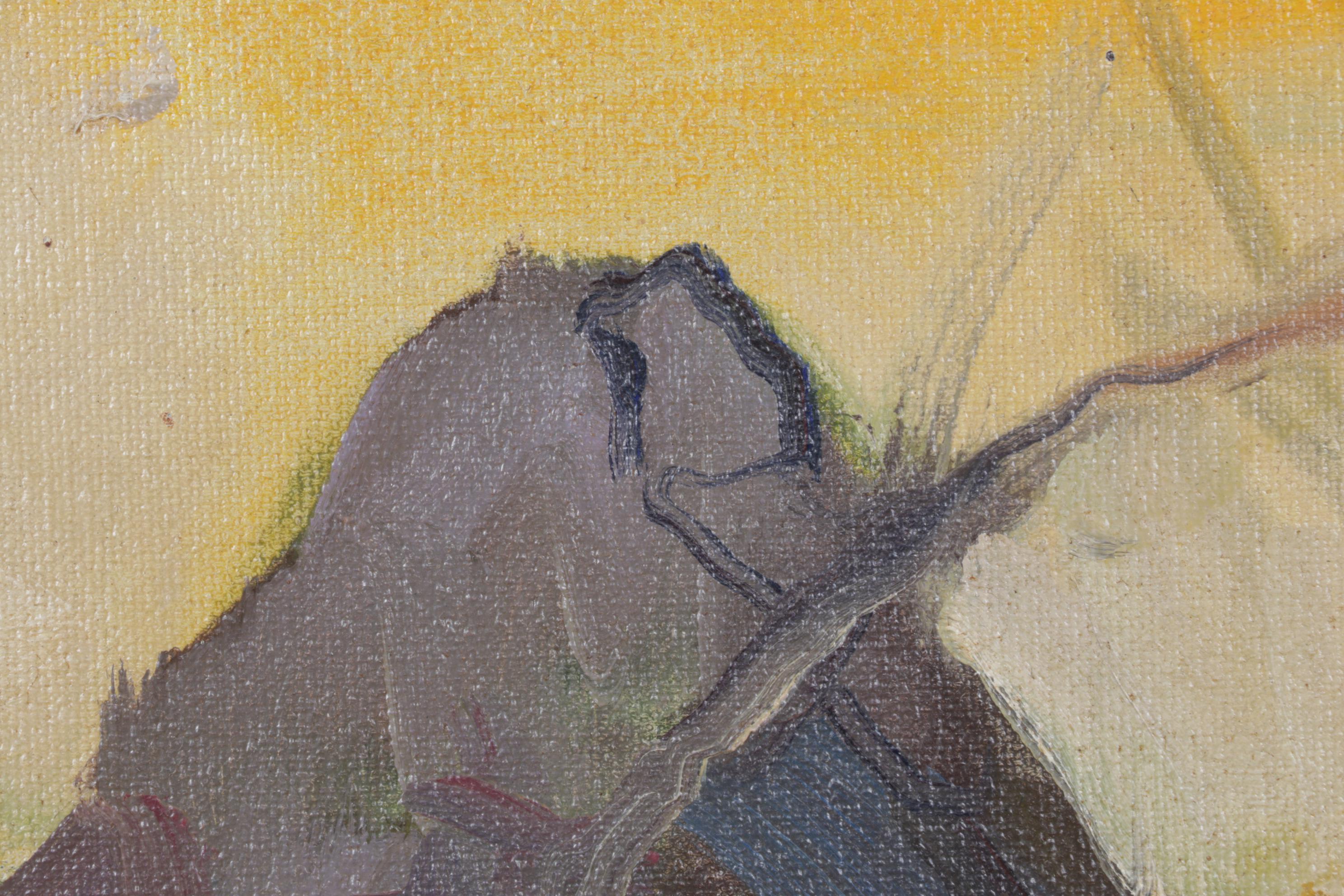 Frances Wintner Oil Painting "Autumn Pears", 1983