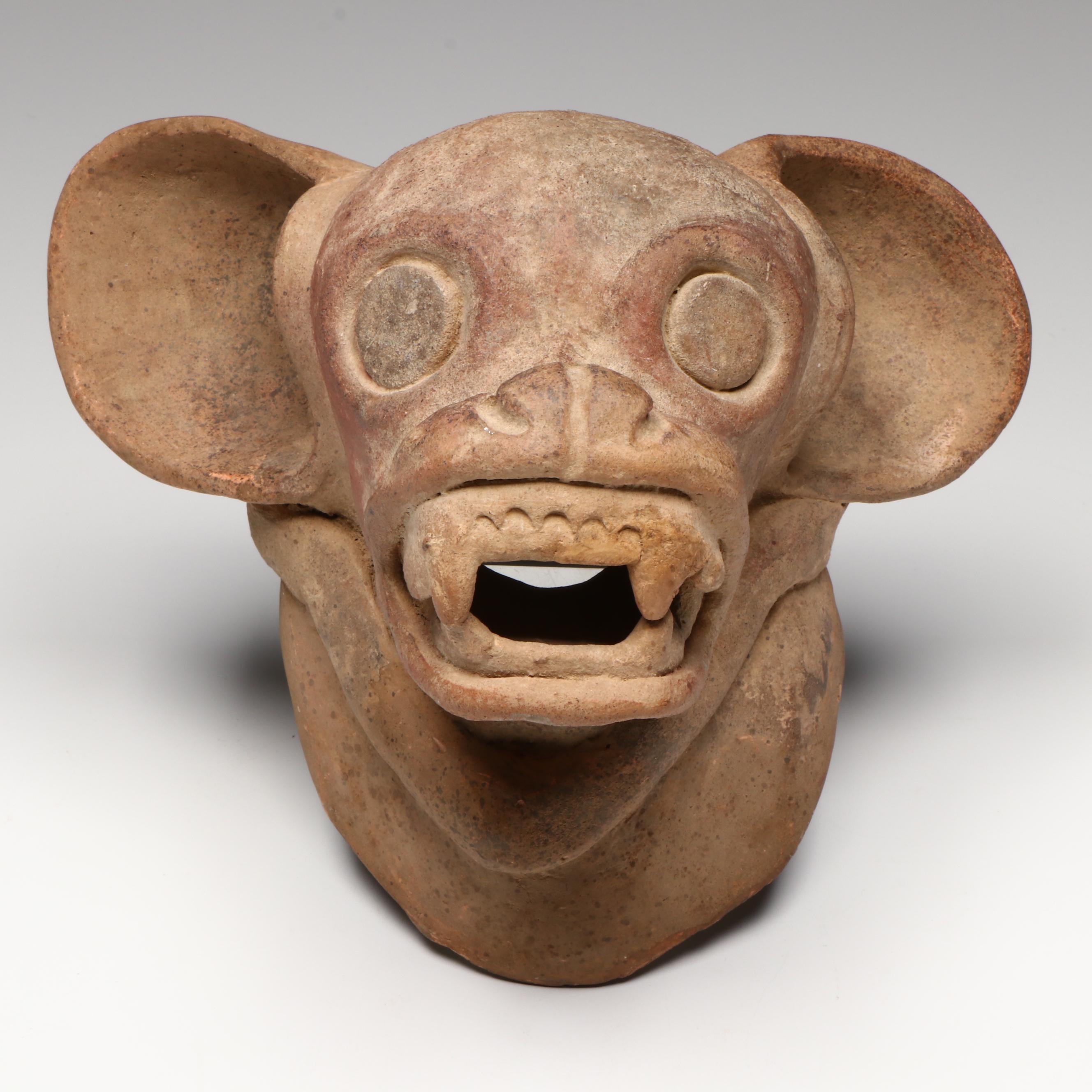 Pre-Columbian Polychrome Figure