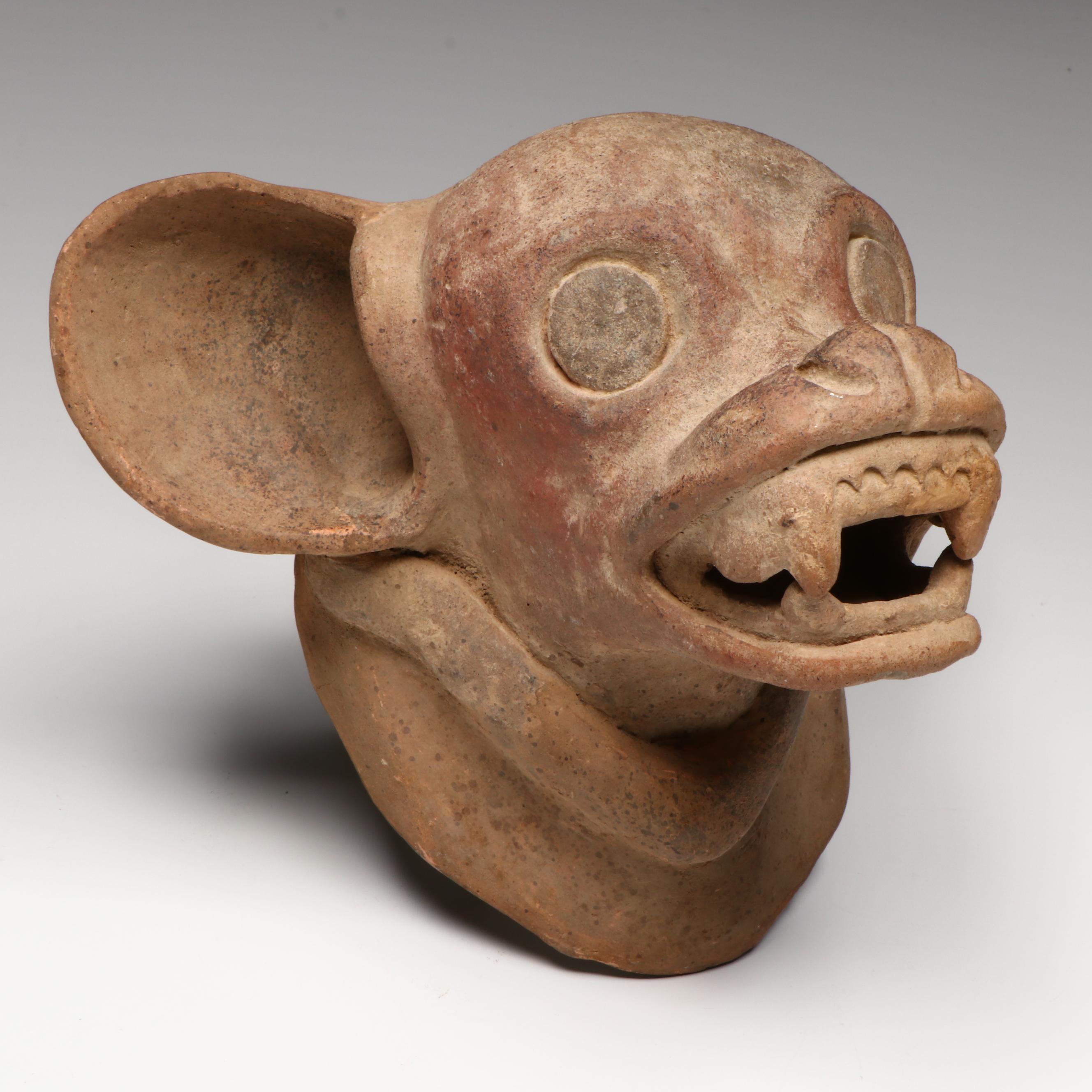 Pre-Columbian Polychrome Figure