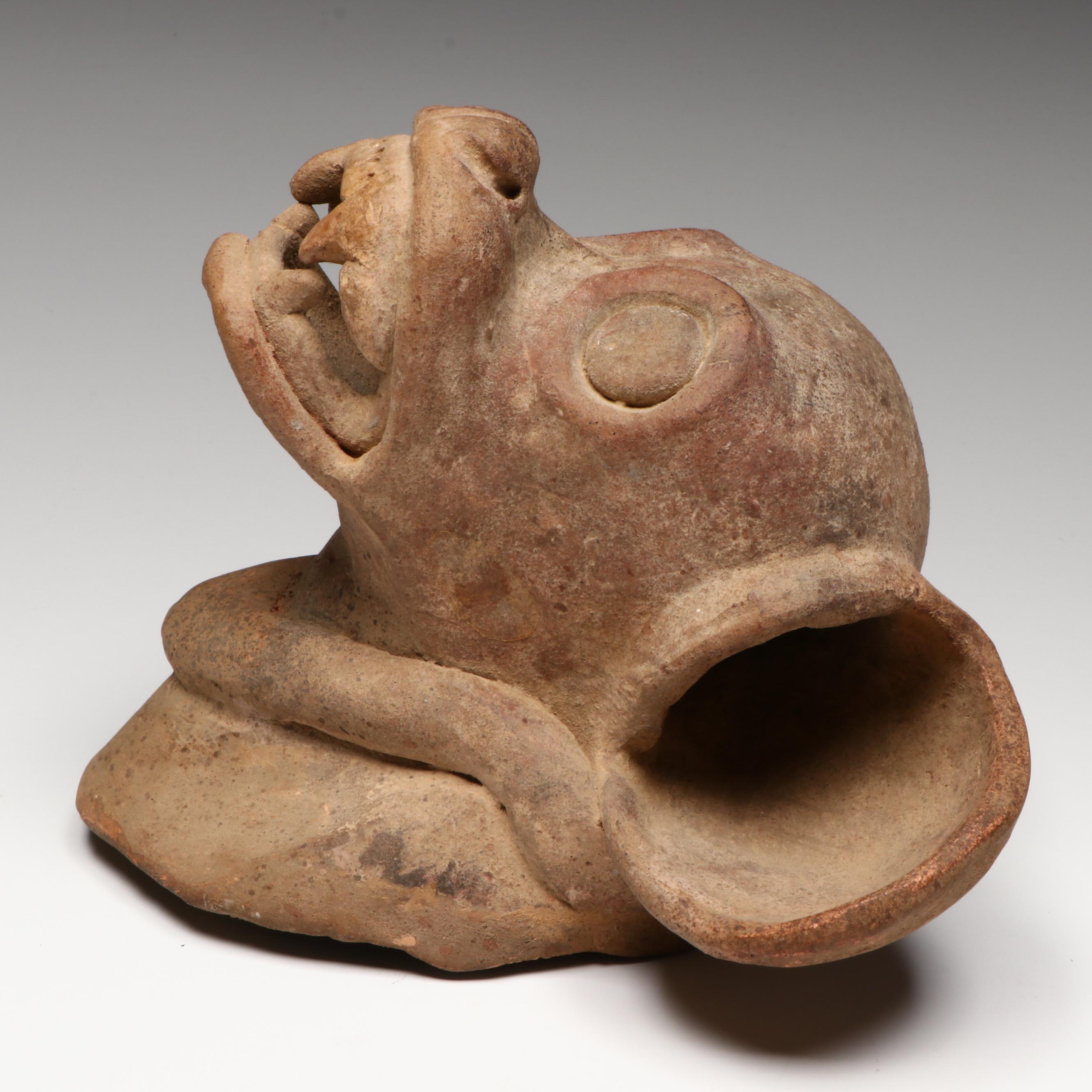 Pre-Columbian Polychrome Figure