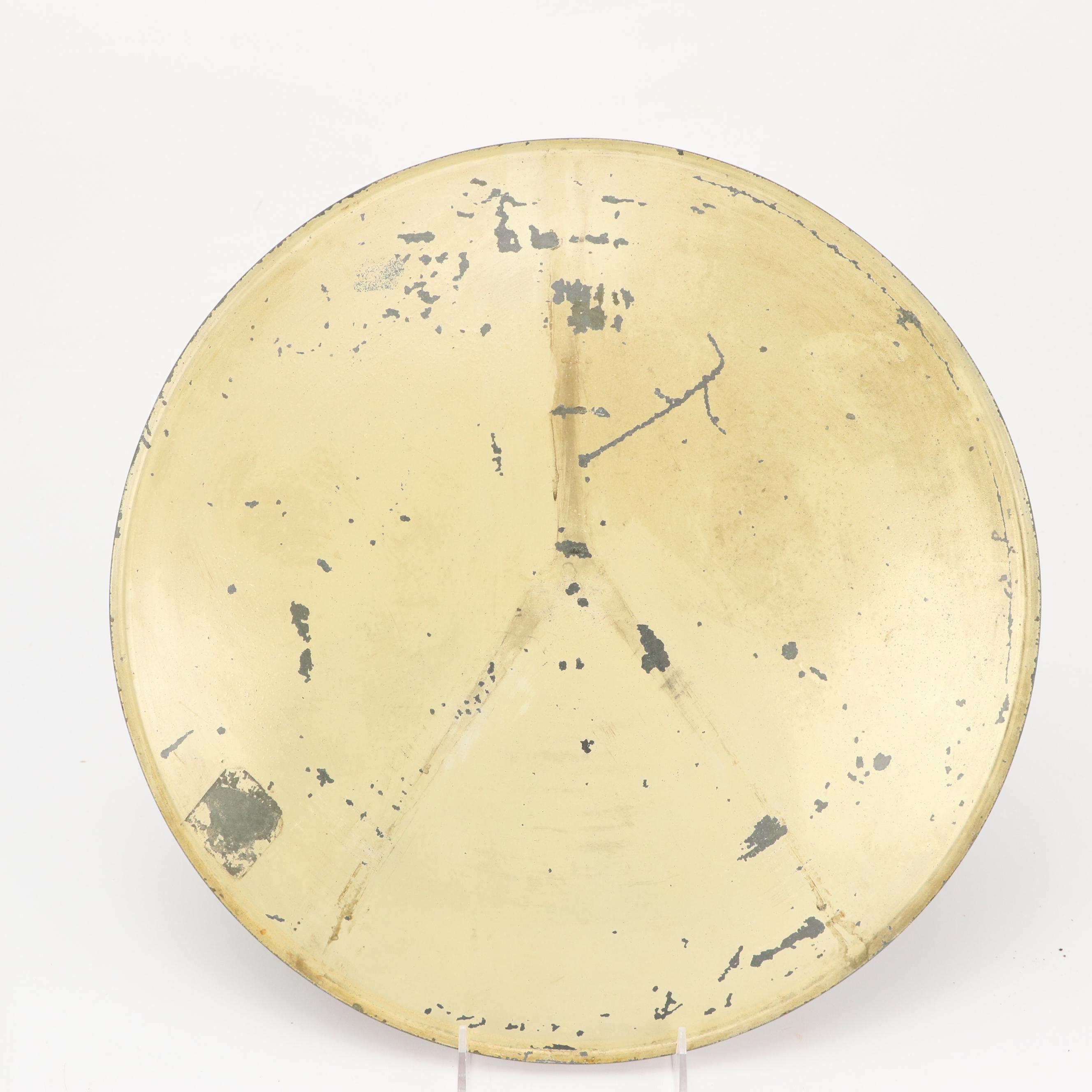 Vintage Pallas Minerva and Other Tin Litho Wall Hanging Chargers