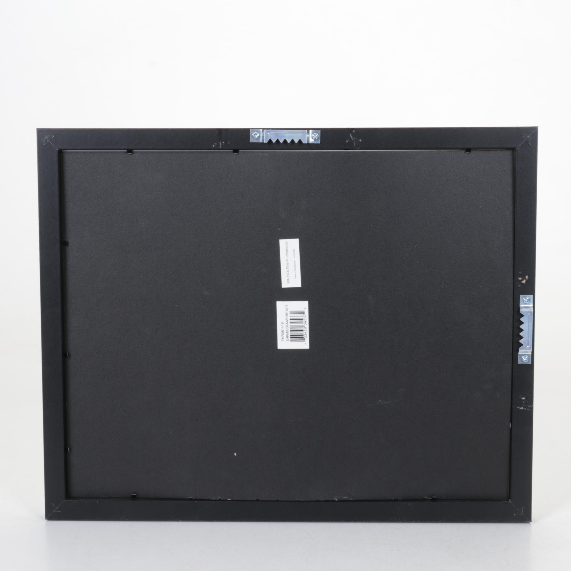 Half-Tone Print of Ethiopian Courtyard