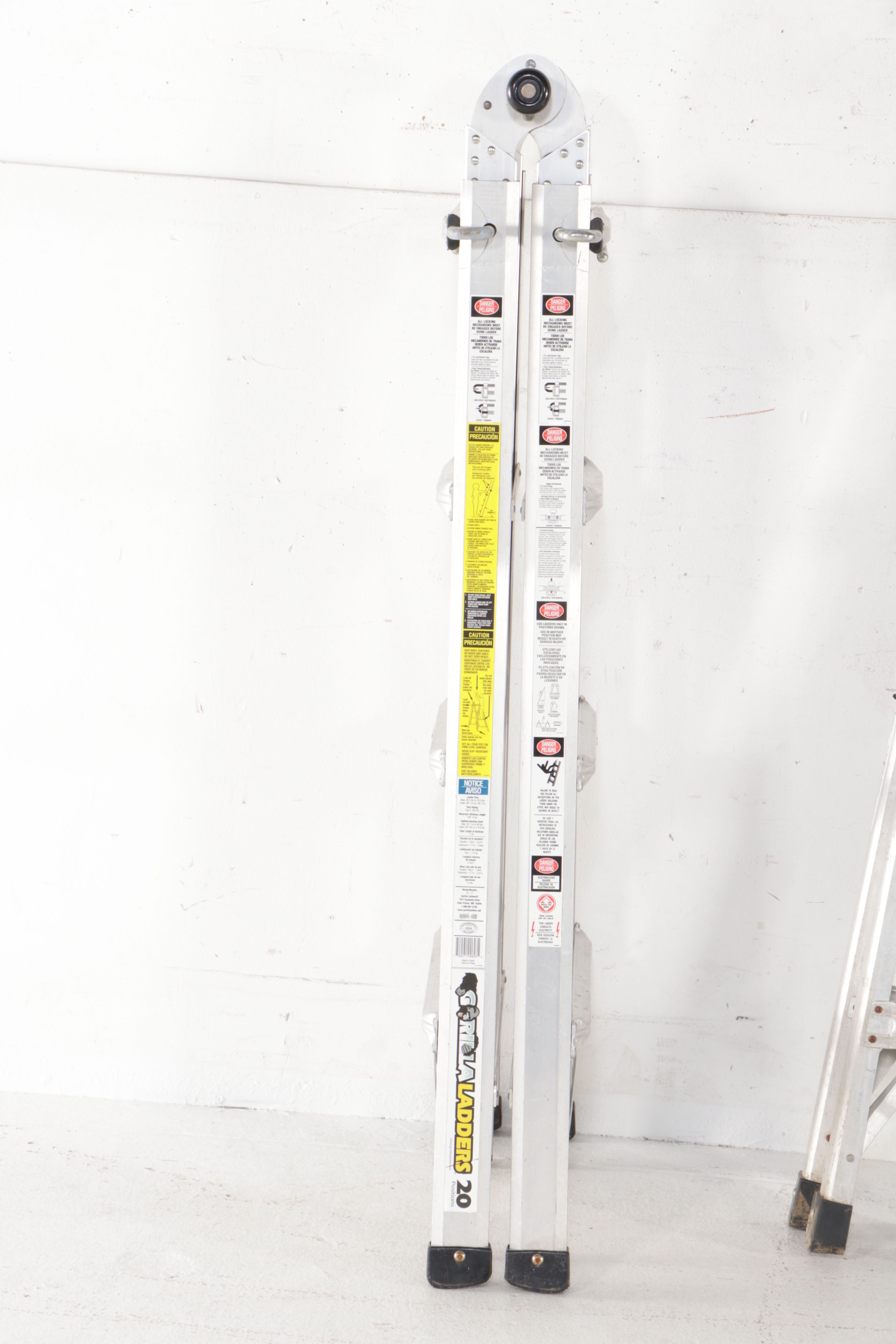 Gorilla Ladders and Werner Aluminum Multipurpose Ladders