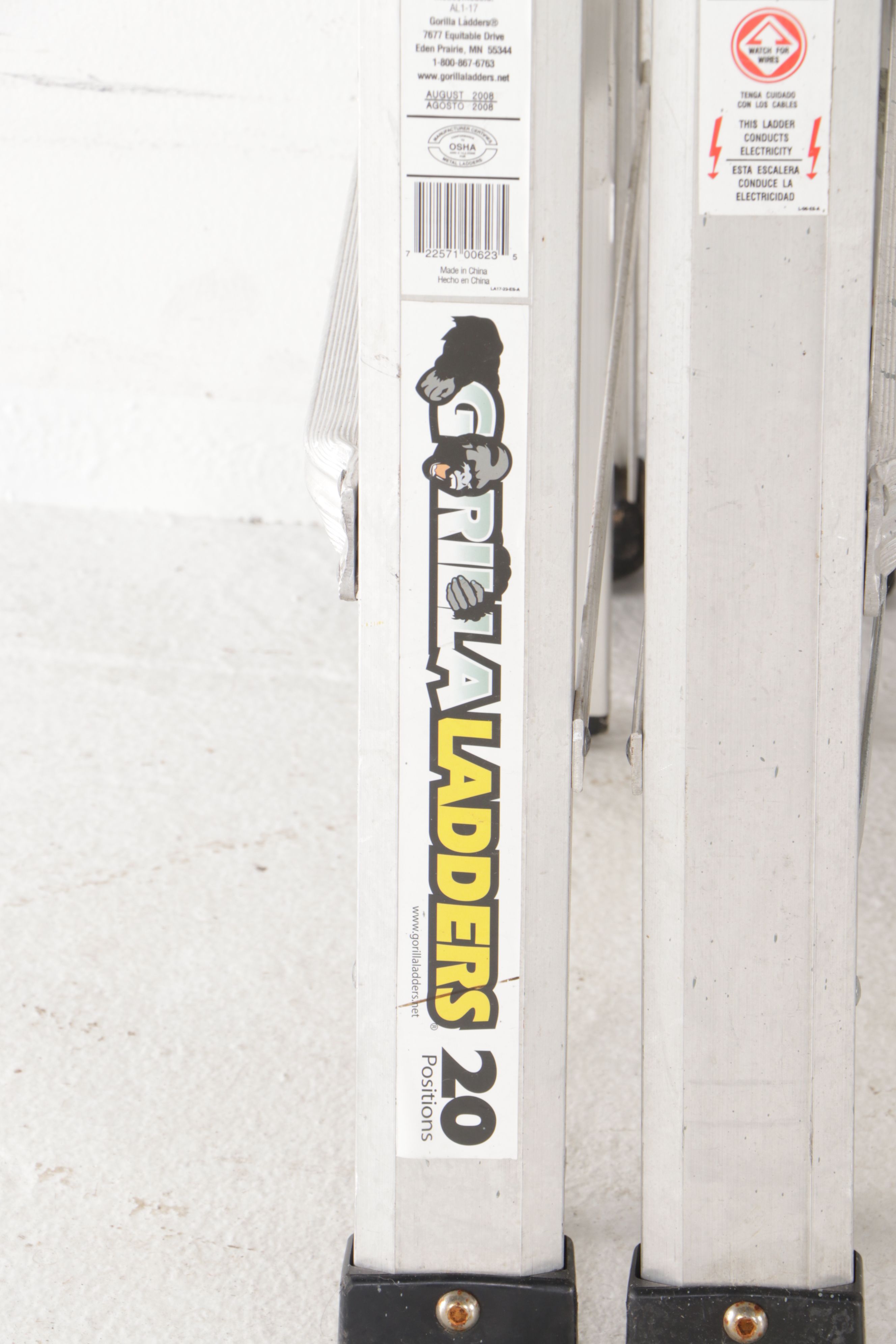 Gorilla Ladders and Werner Aluminum Multipurpose Ladders