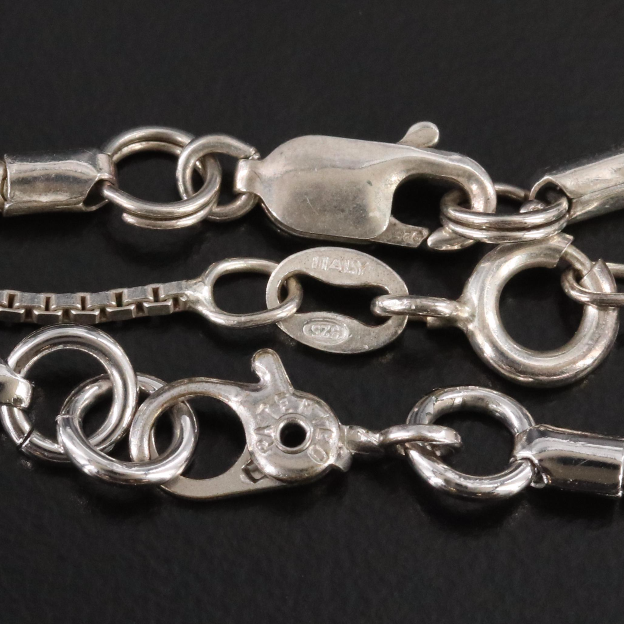 Necklace Collection Featuring Sterling