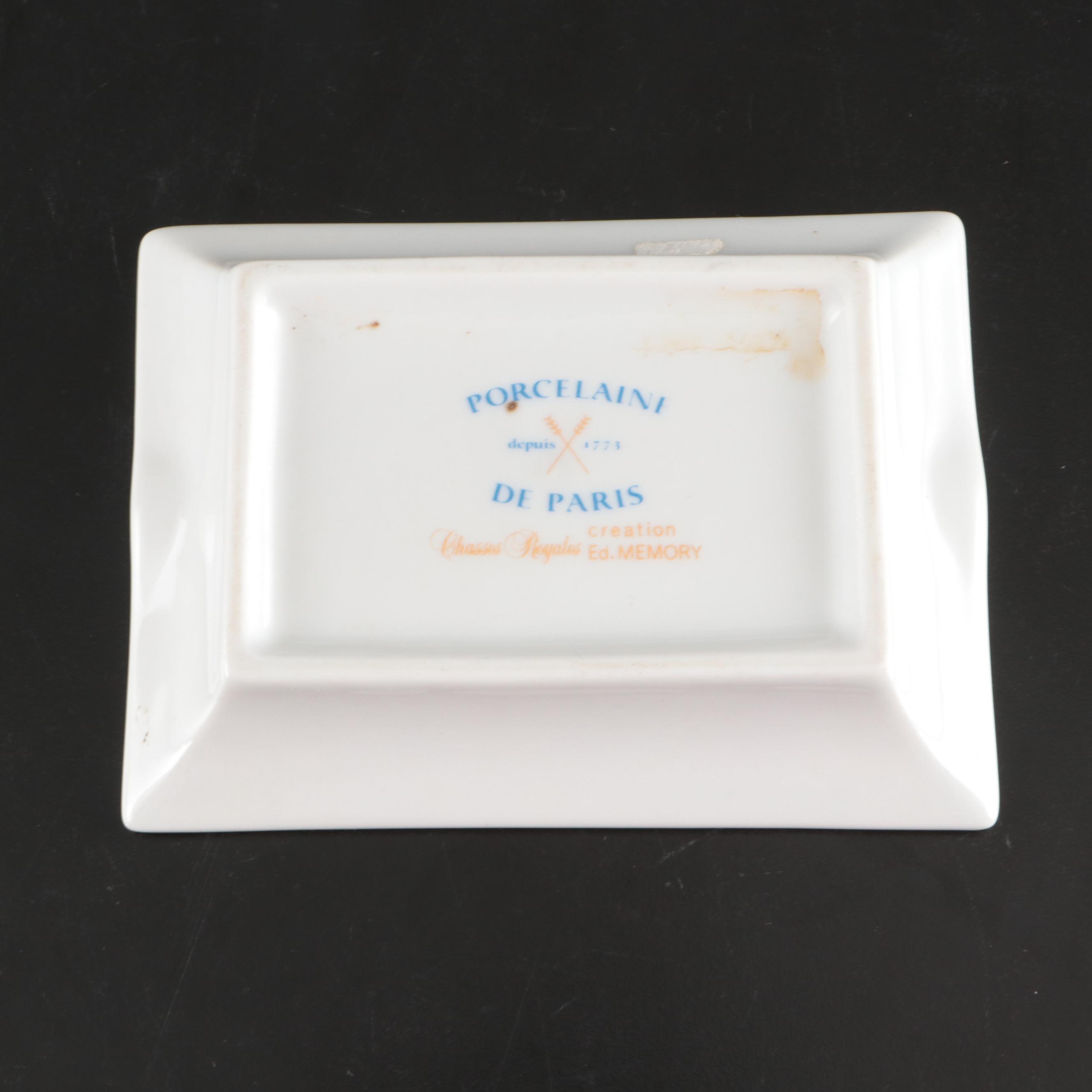 Charles Field Haviland Limoges "Earthly Paradise" Salad Plates, Other Dinnerware