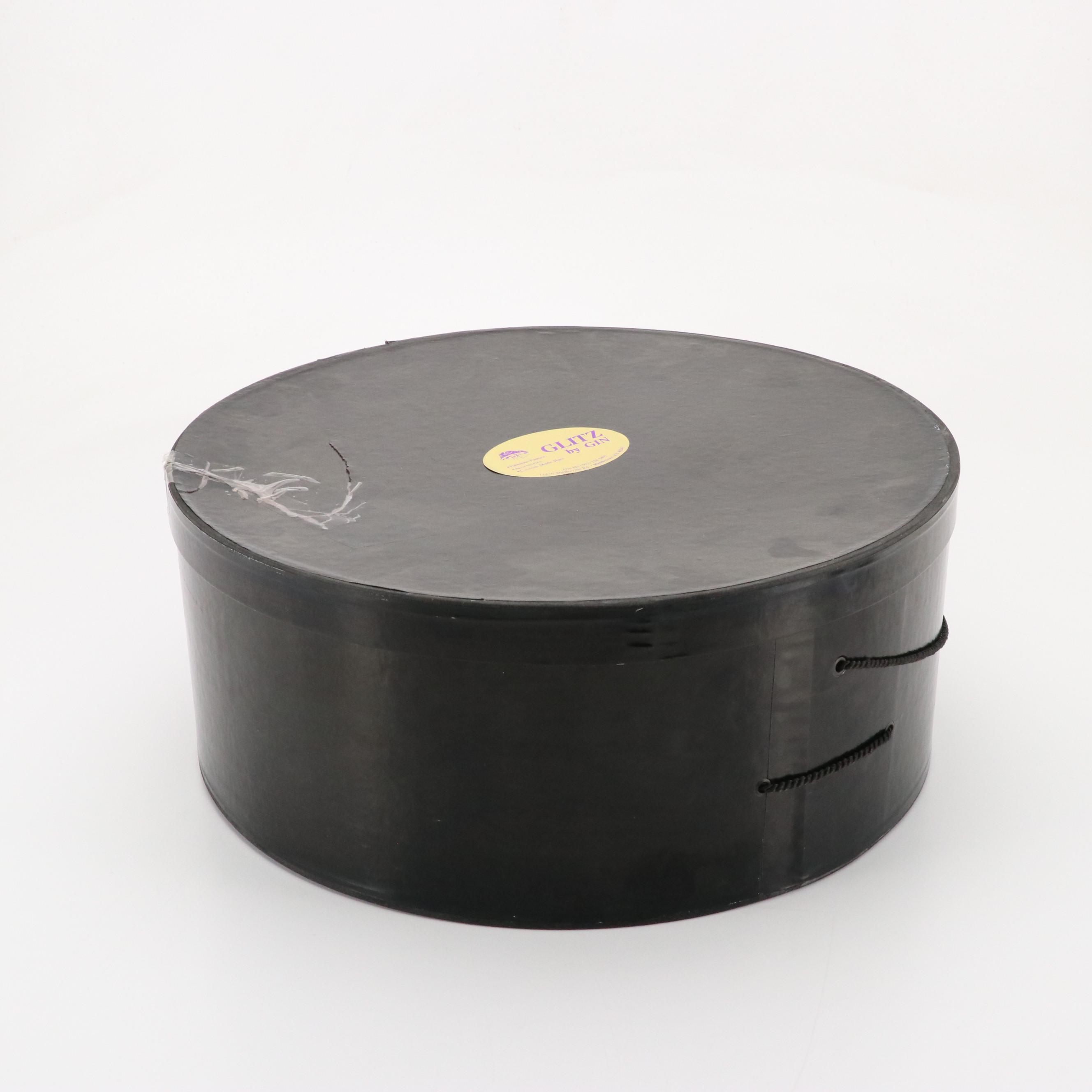 Pink Kentucky Derby and Wide Brim Hats with Hat Box