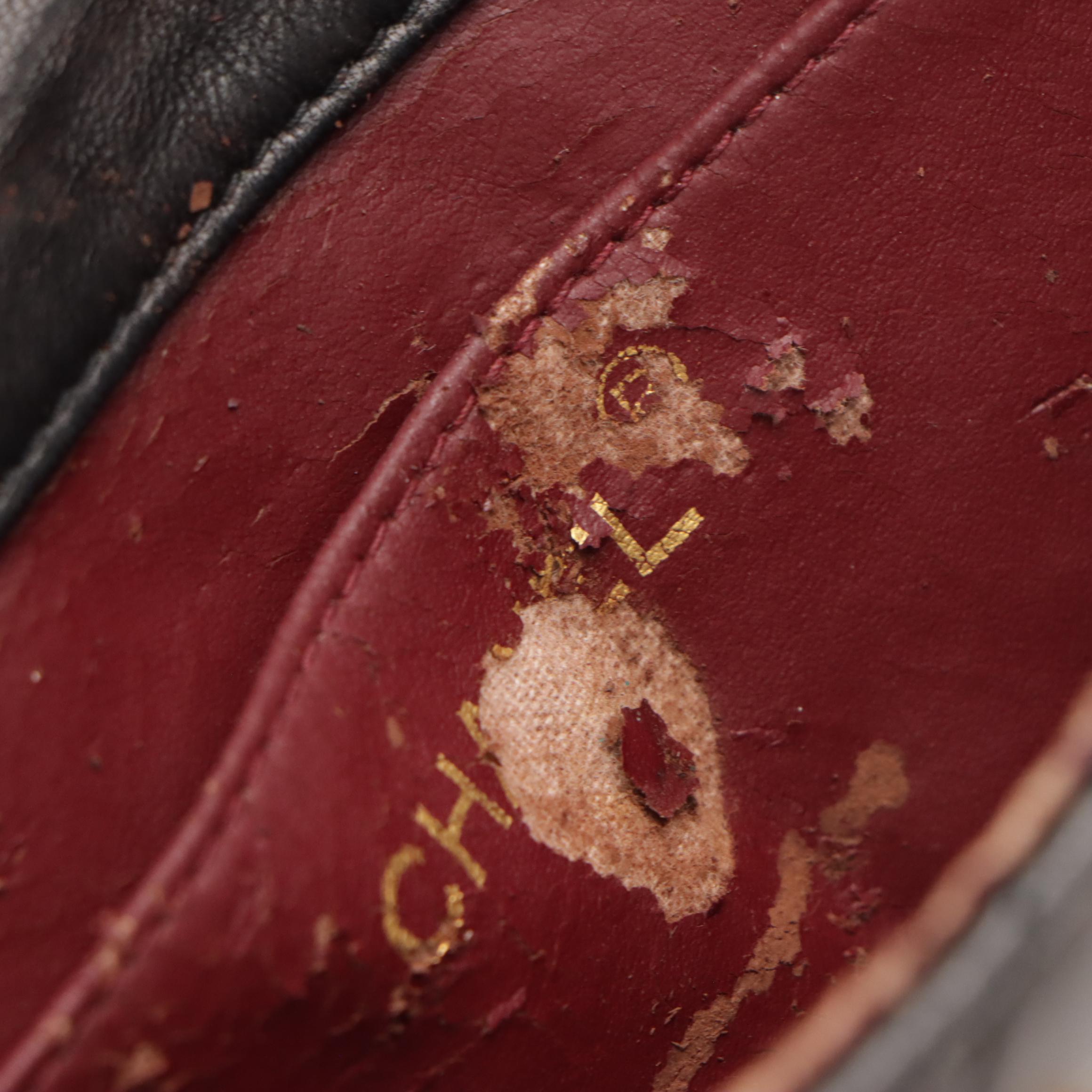 Chanel Mini Quilted Leather CC Flap Crossbody Bag with Interwoven Chain Strap