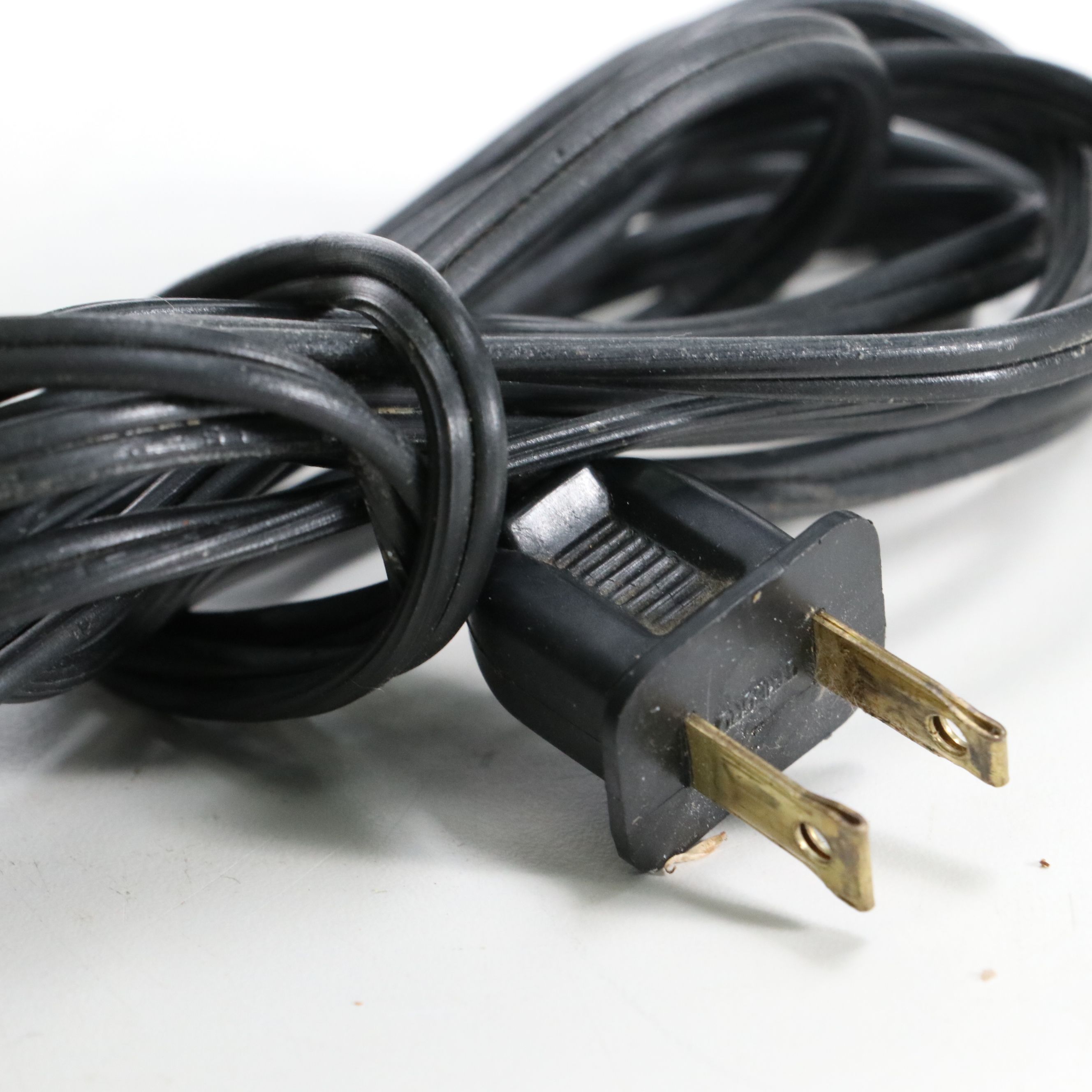 Chinese Celadon Glaze Hu Vase Lamp with Dragon Handles and Silk Shade