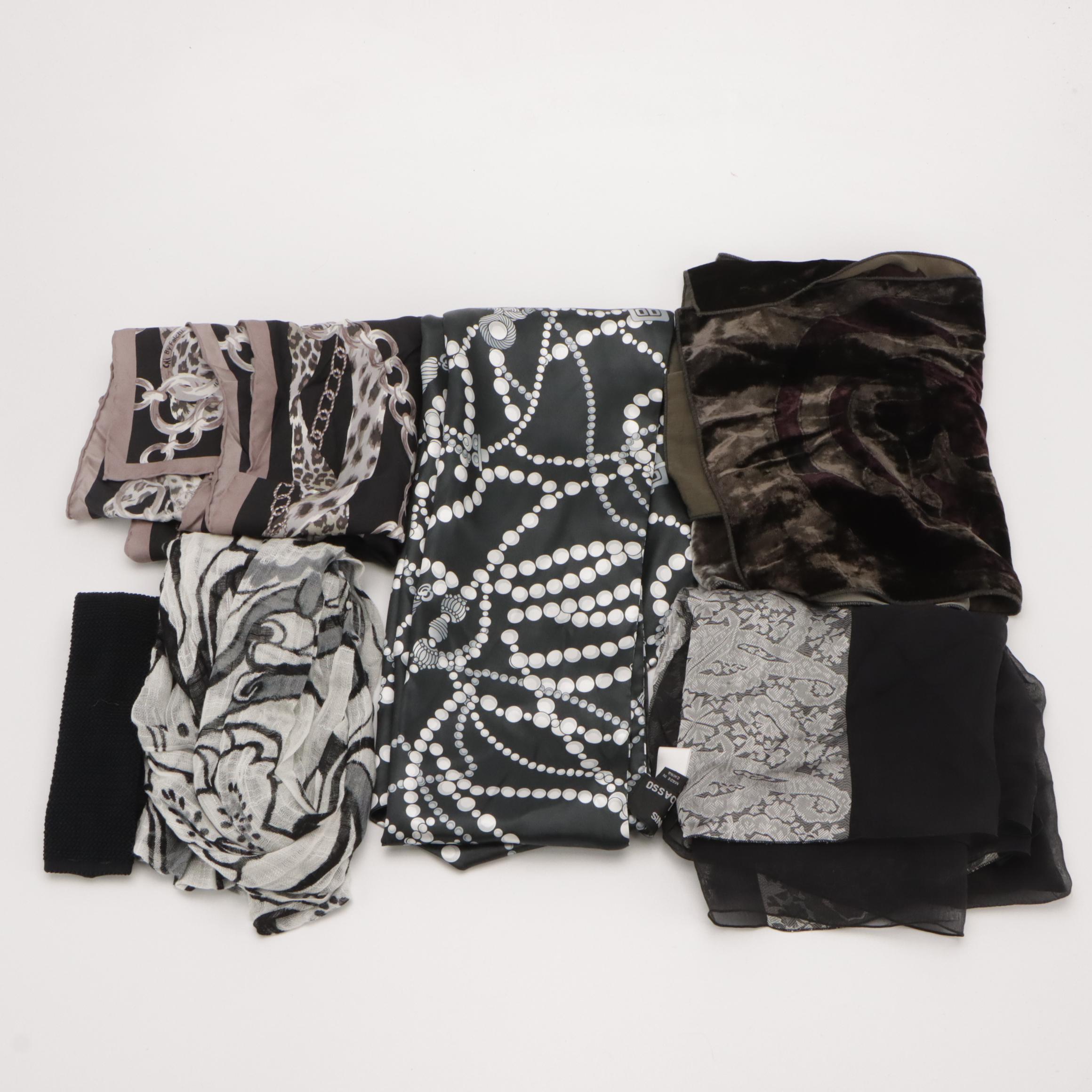 Dennis By Dennis Basso, Chi by Falchi, and More Various Scarves