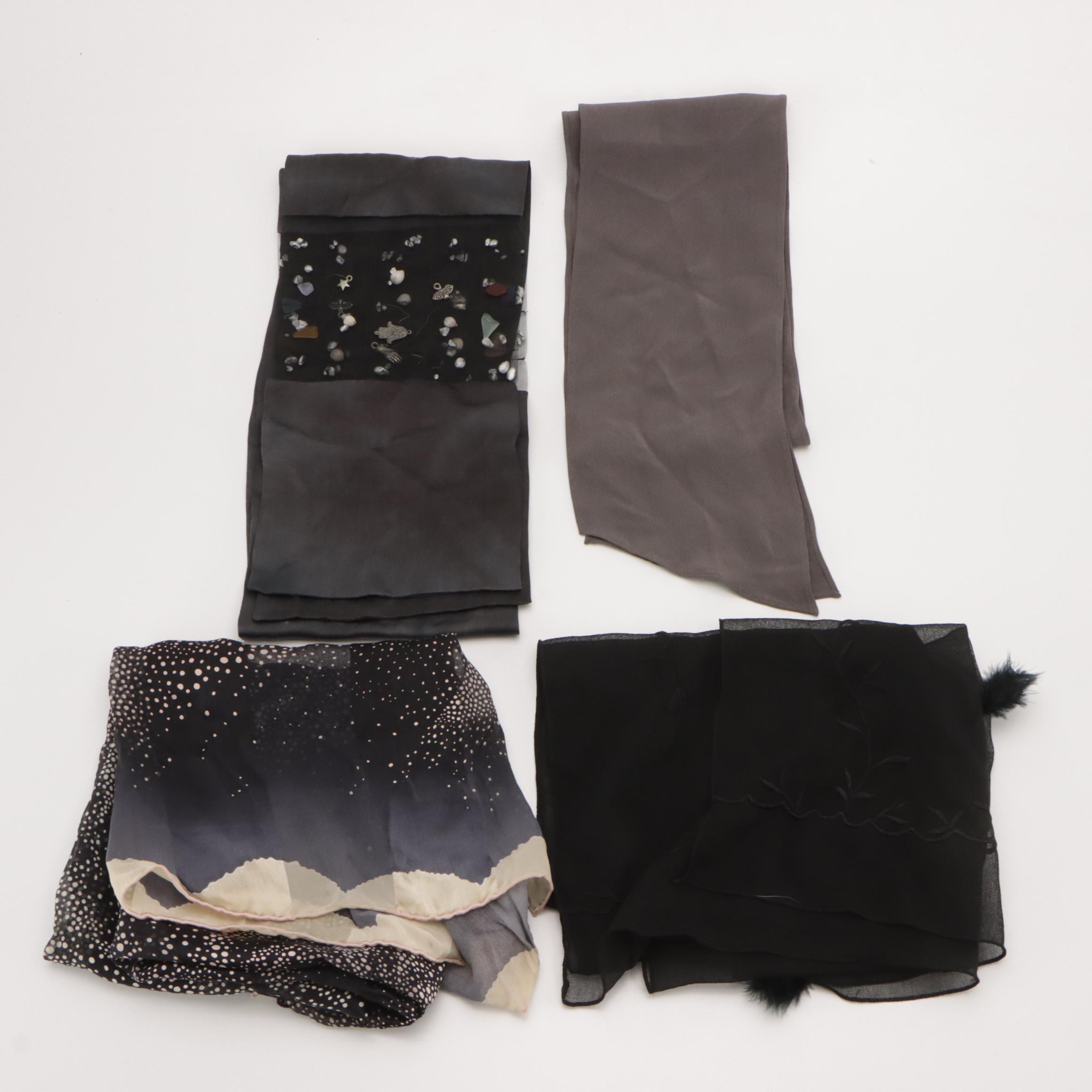 Dennis By Dennis Basso, Chi by Falchi, and More Various Scarves