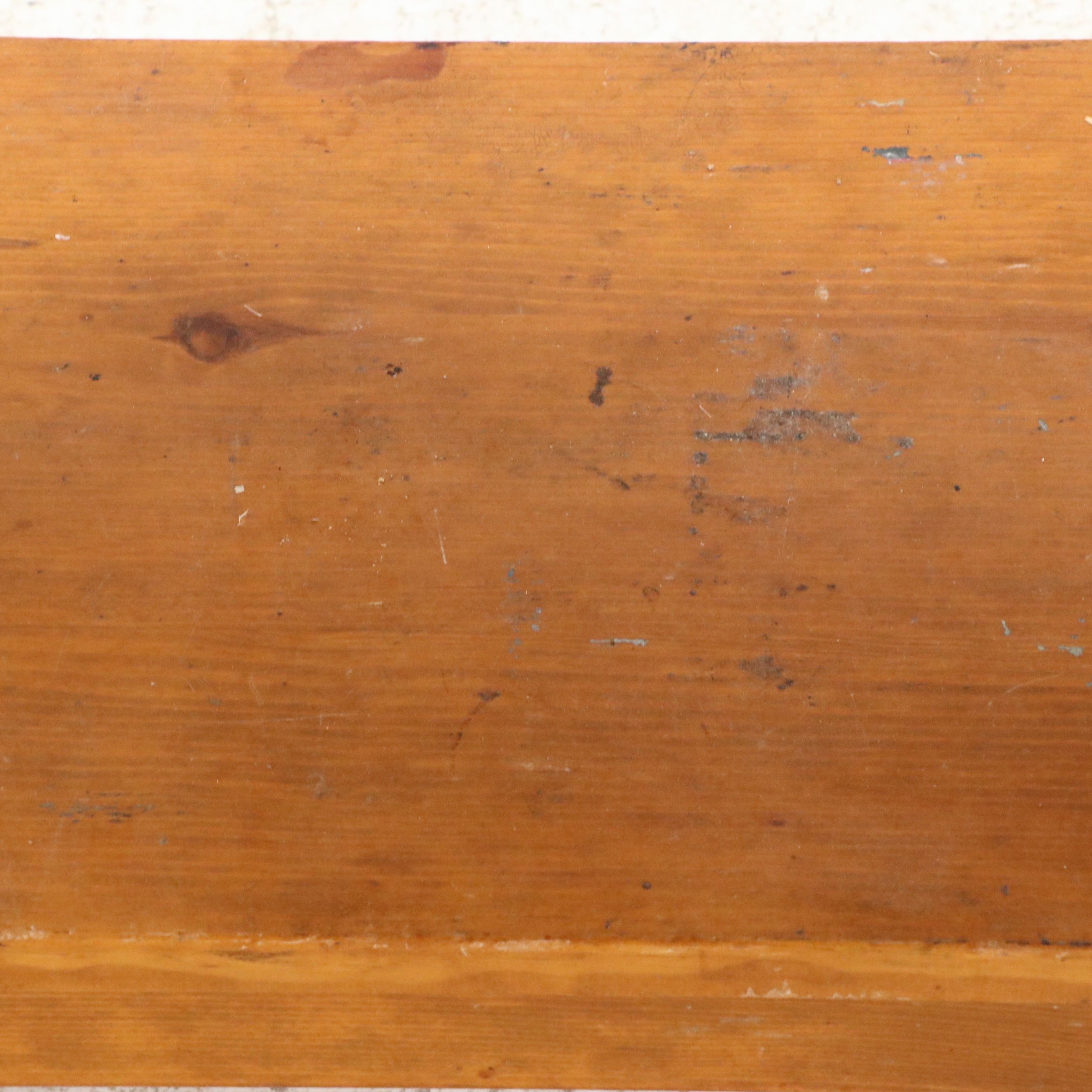 Bench-Made Pine Kitchen Cart with Granite Top