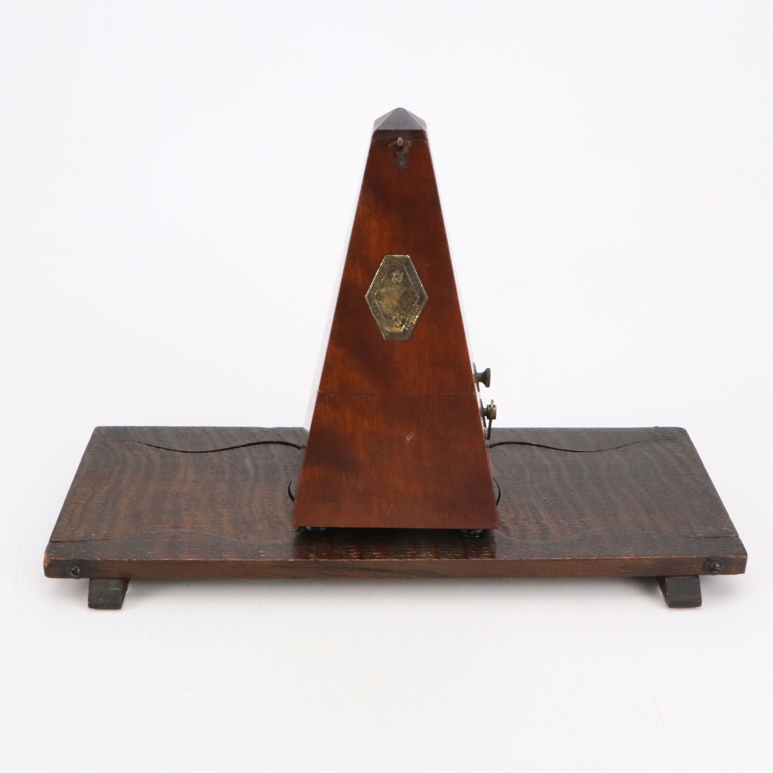 Maëzel Metronome with Shelf and Stand Bookends and Candlestick
