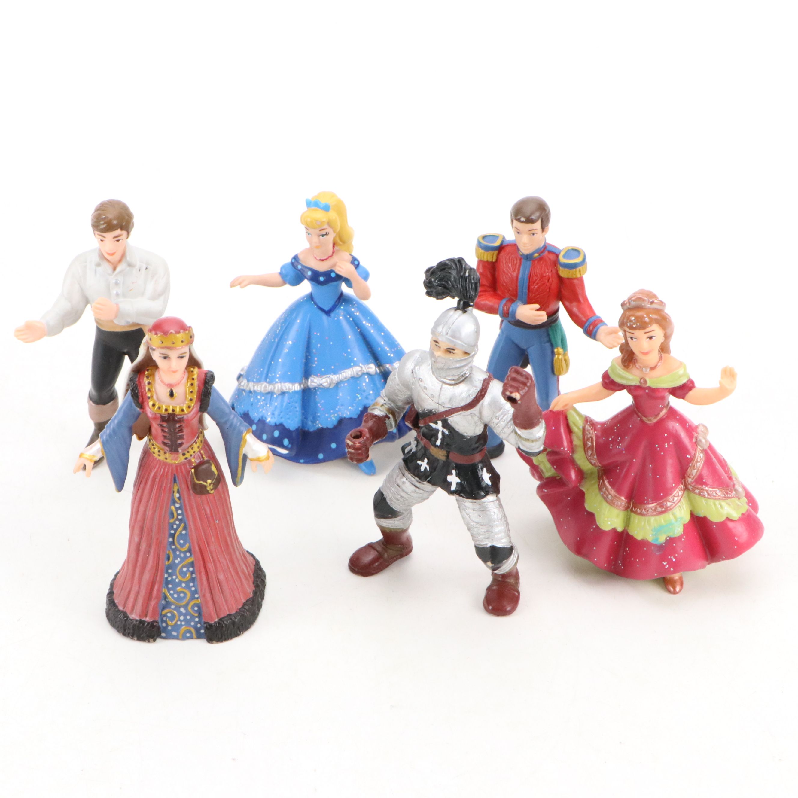 Papo Princesses and Princes Figures with E.L.C. Knight Figure