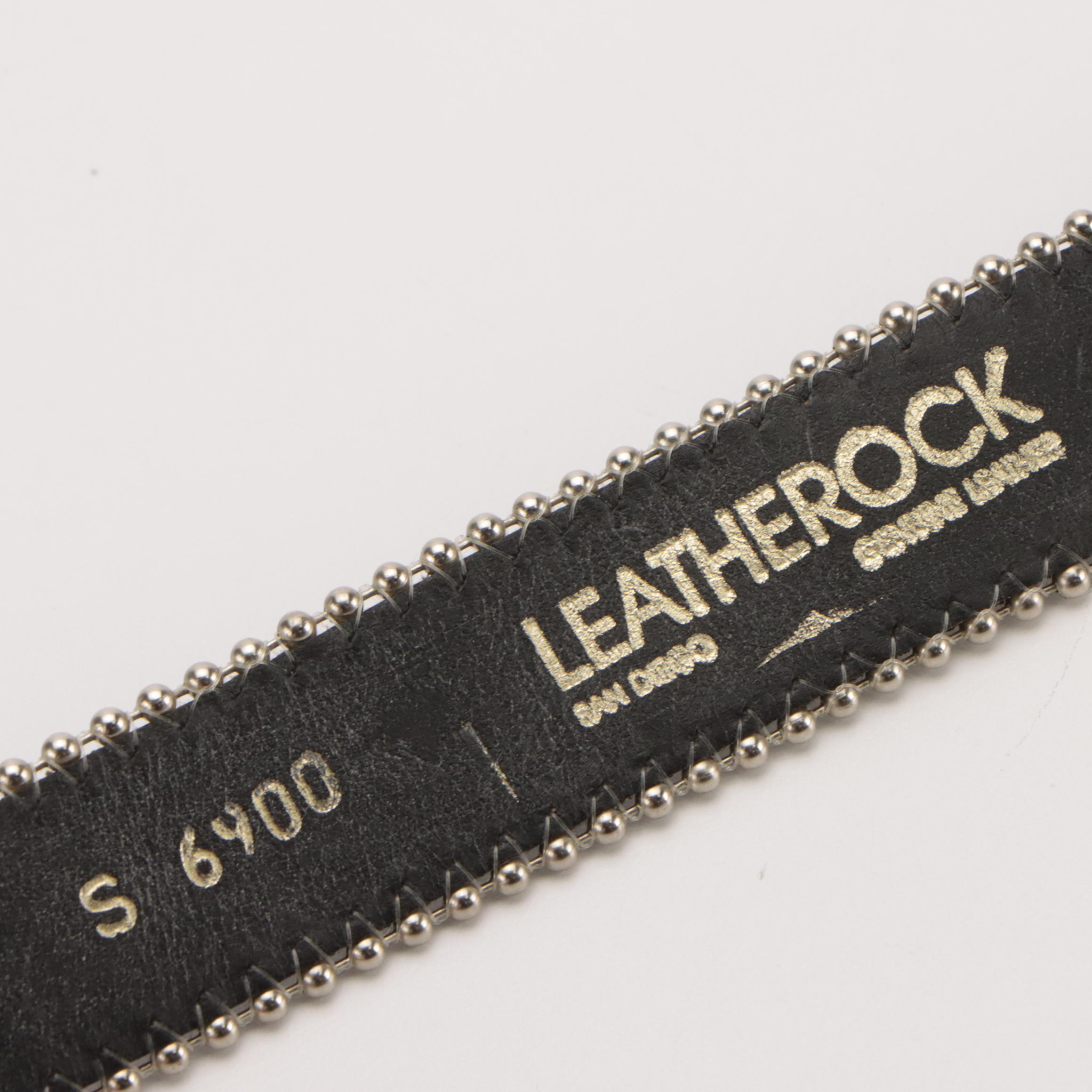 Vintage Snakeskin, Tooled Leather, and More Belts Featuring Honest & Leatherock