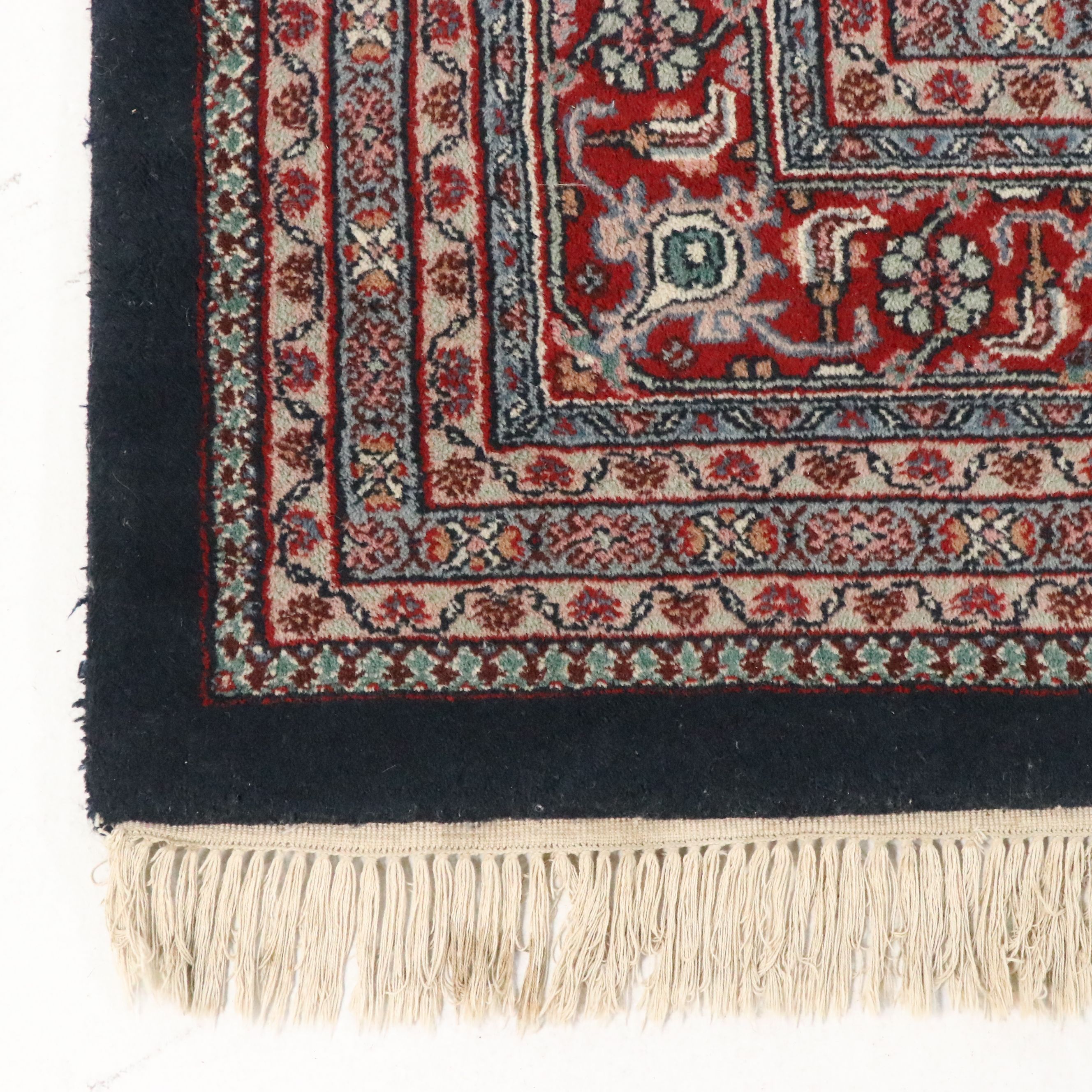 10'2 x 13'11 Hand-Knotted Indo-Persian Bijar Room Sized Rug