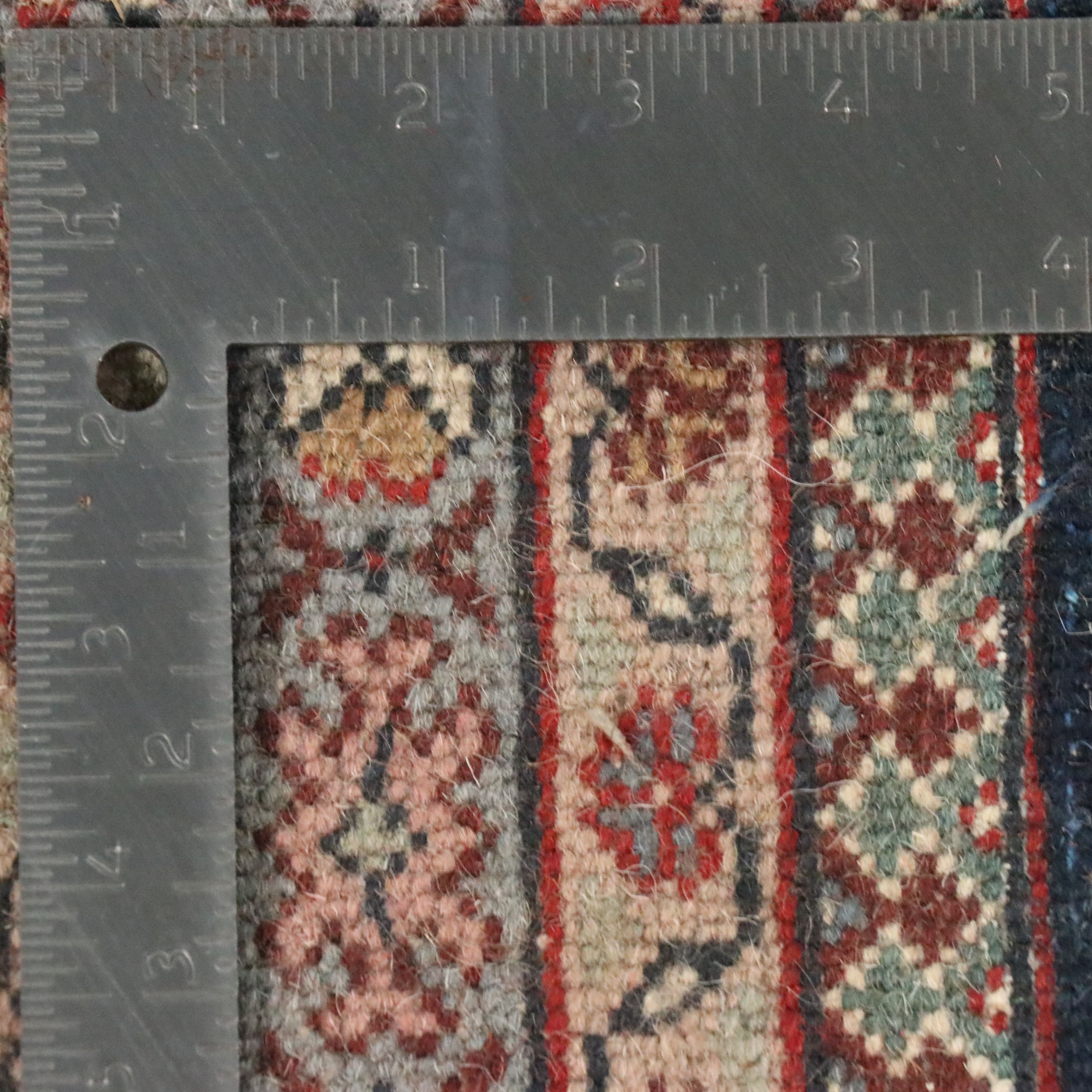 10'2 x 13'11 Hand-Knotted Indo-Persian Bijar Room Sized Rug