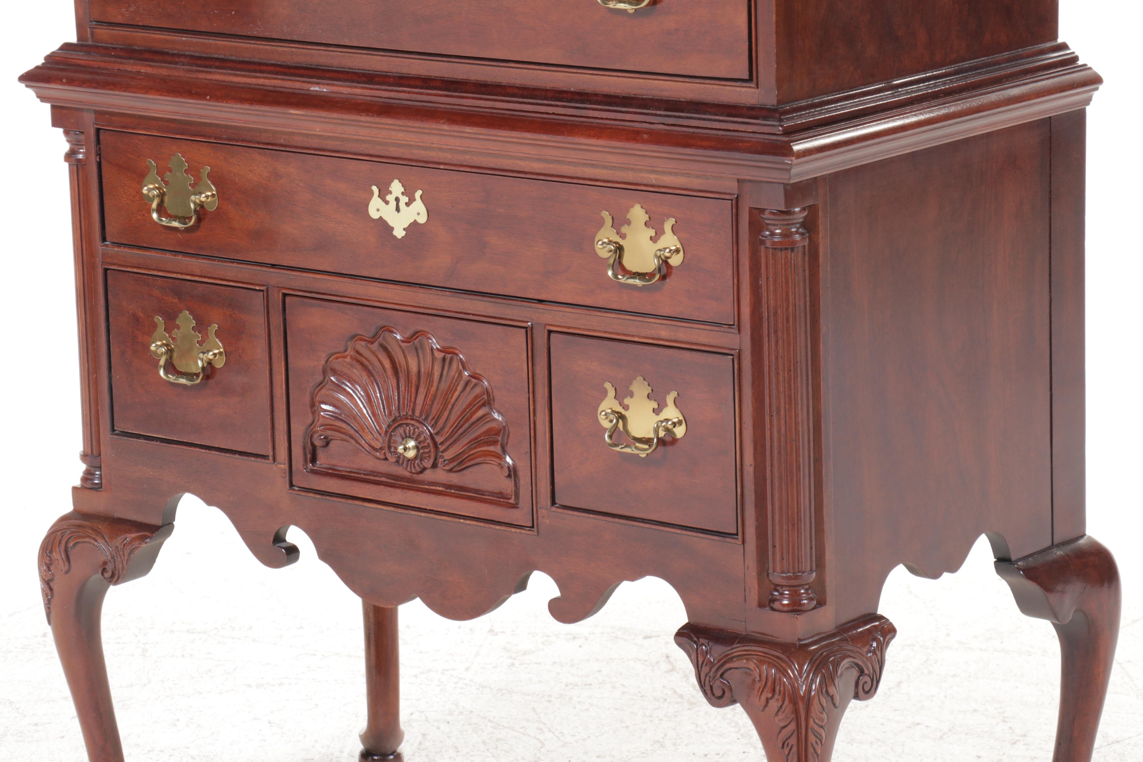 Thomasville The Mahogany Collection Queen Anne Style Highboy