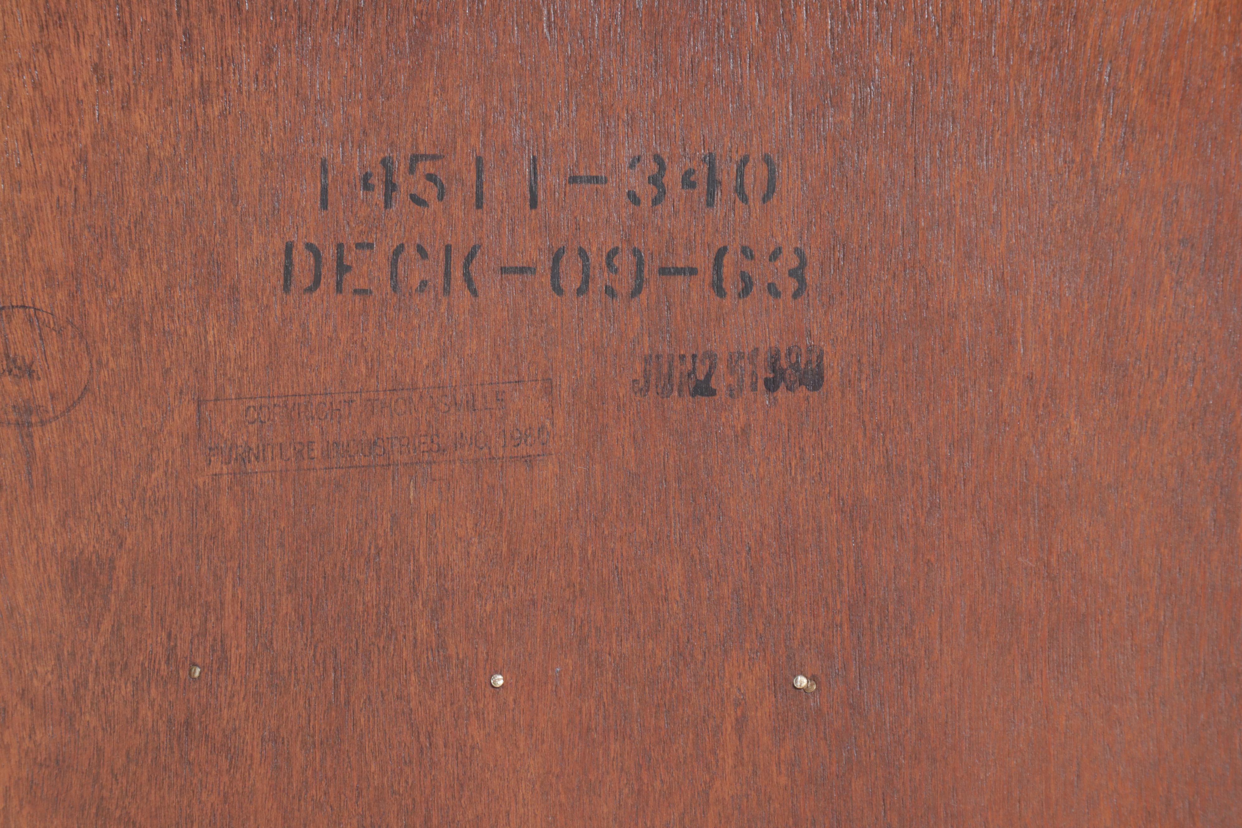 Thomasville The Mahogany Collection Queen Anne Style Highboy