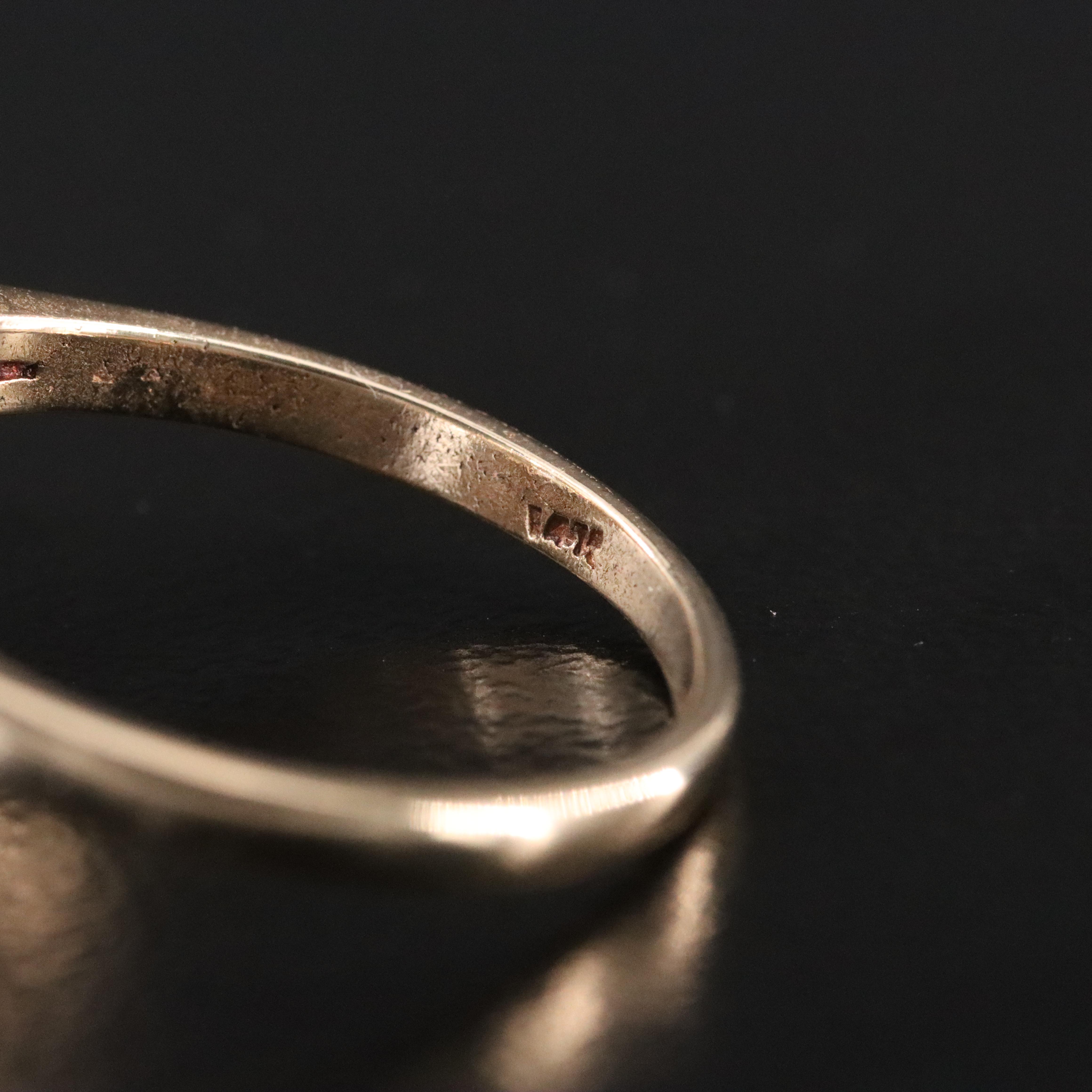 Vintage 14K 0.27 CTW Diamond Two-Tone Ring