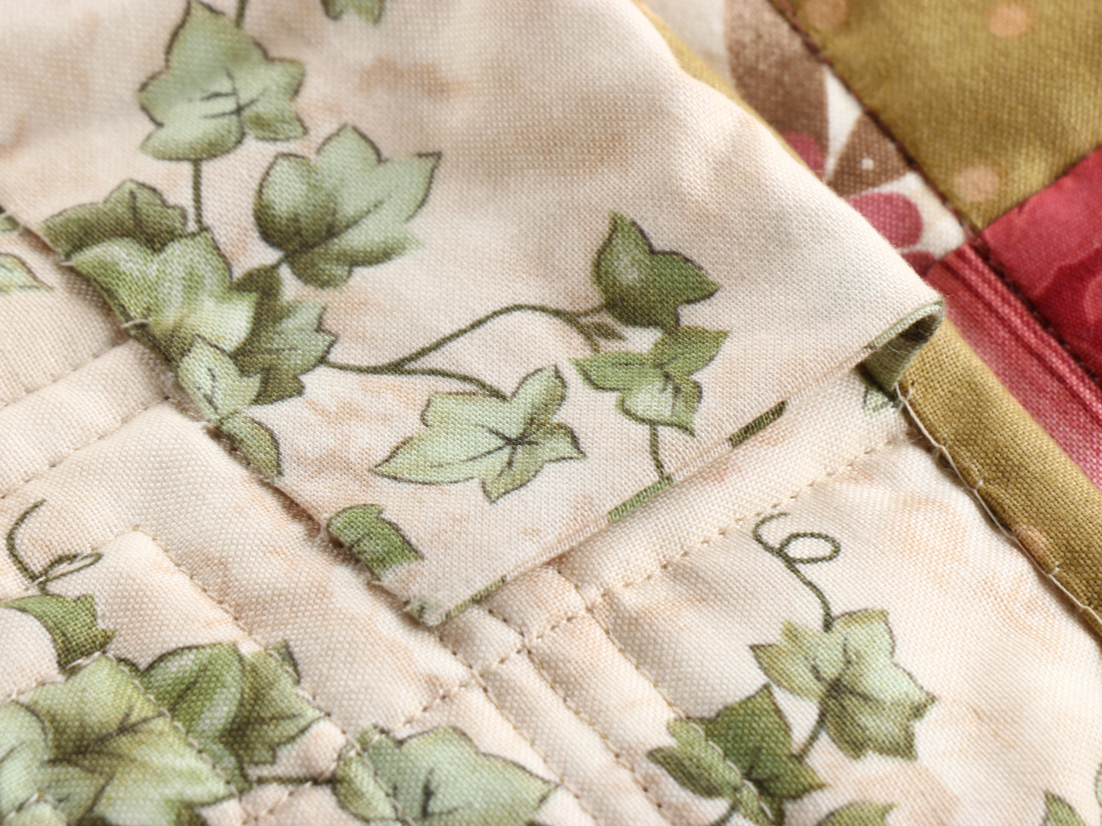 Hand-Pieced Decorator Fabric Lap Quilts