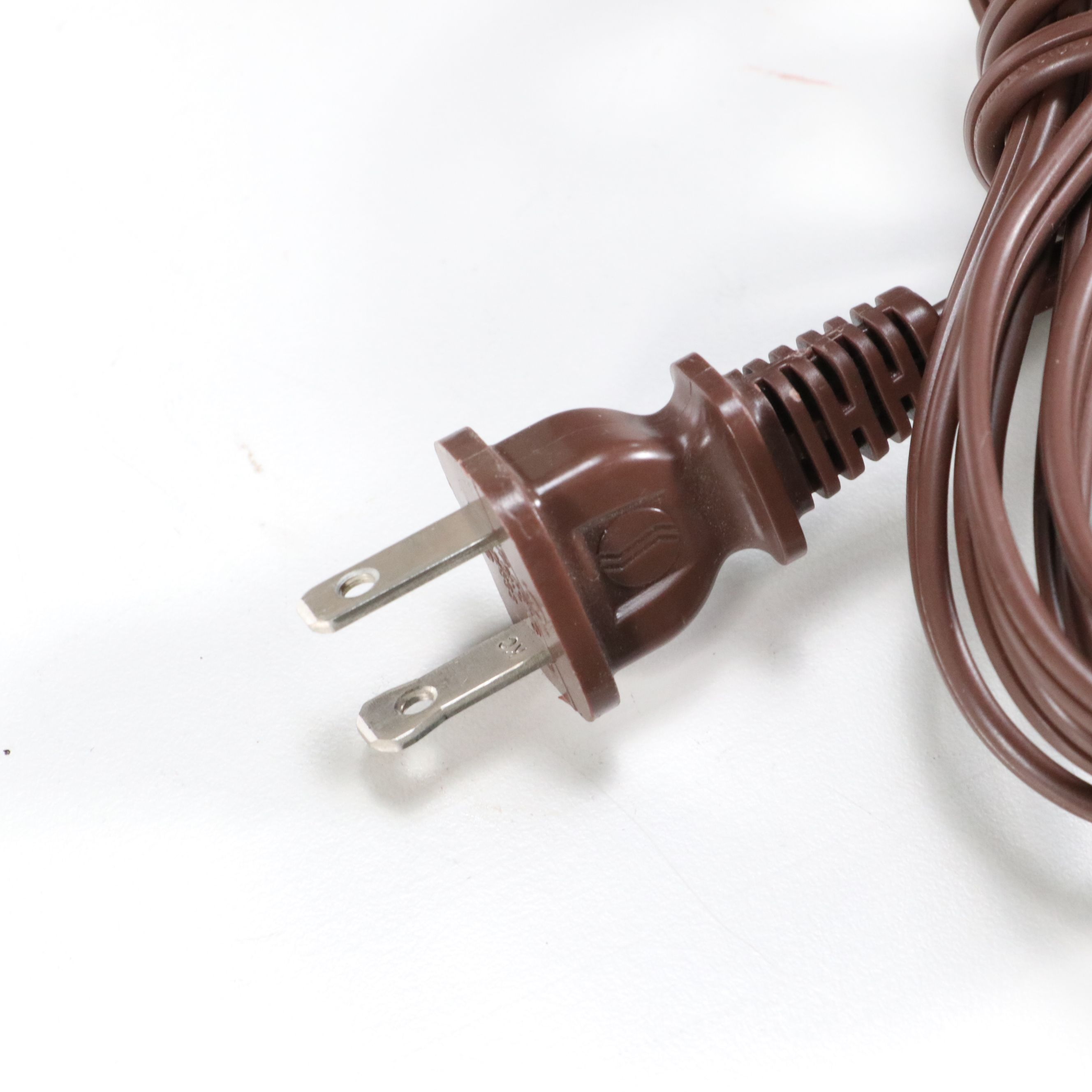 Chinese Porcelain Hu Vase Lamp with Pomegranate Handles & Silk Shade