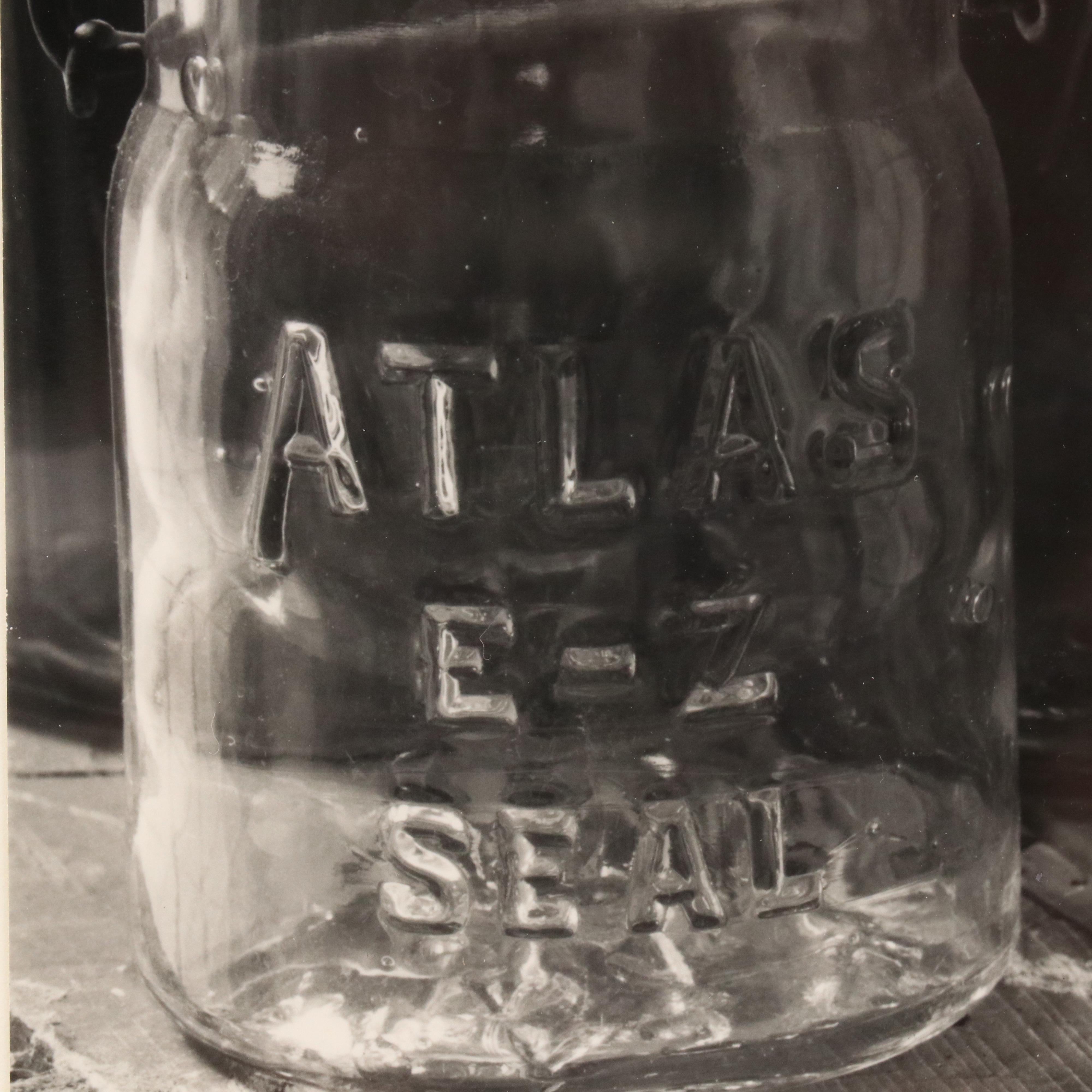 Henry E. Poe Photographs "Still Life" and "Atlas E-Z Seal," Late 20th Century