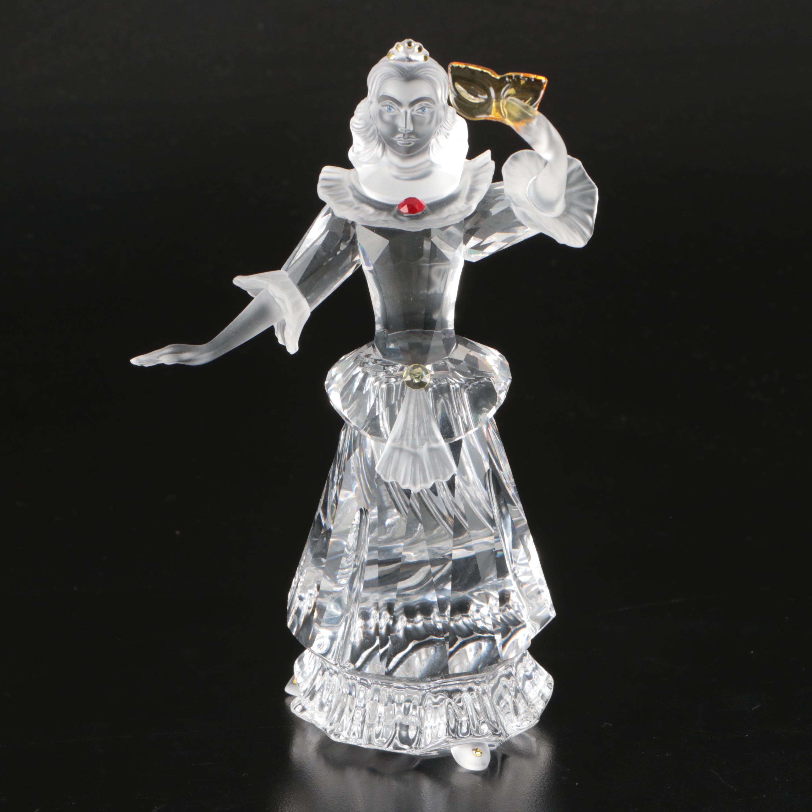 Swarovski Crystal "Magic of Dance" and "Masquerade" Figurines
