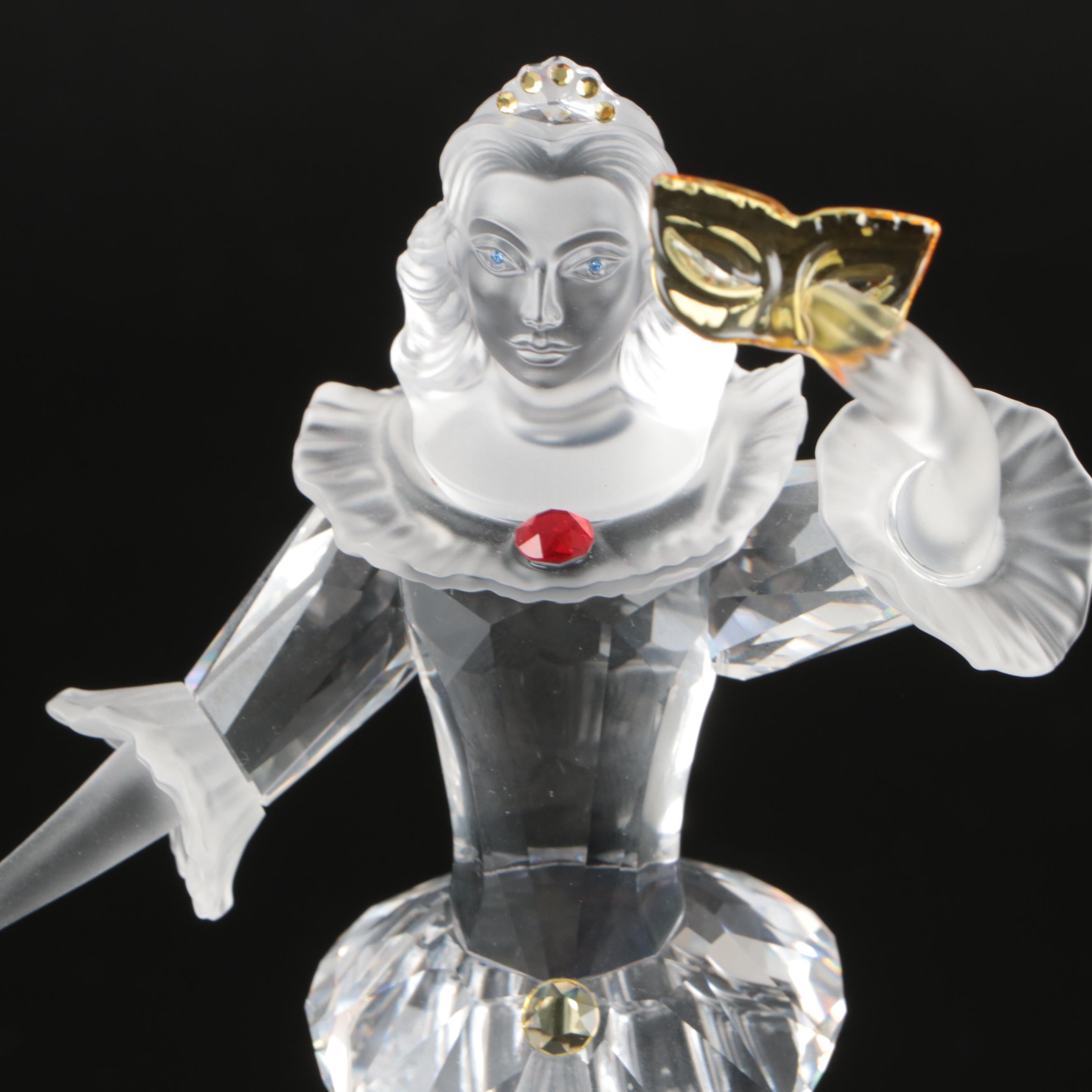 Swarovski Crystal "Magic of Dance" and "Masquerade" Figurines