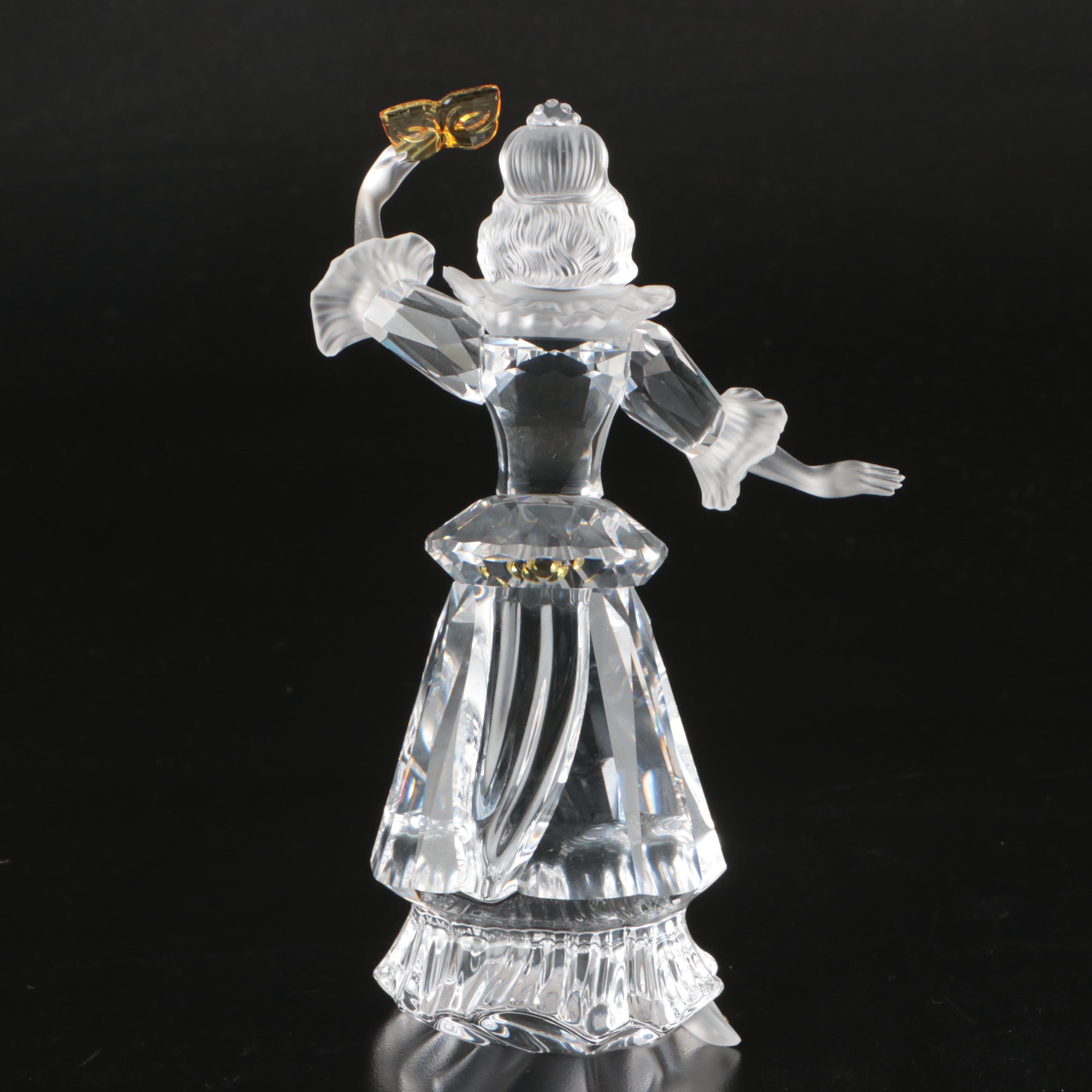 Swarovski Crystal "Magic of Dance" and "Masquerade" Figurines