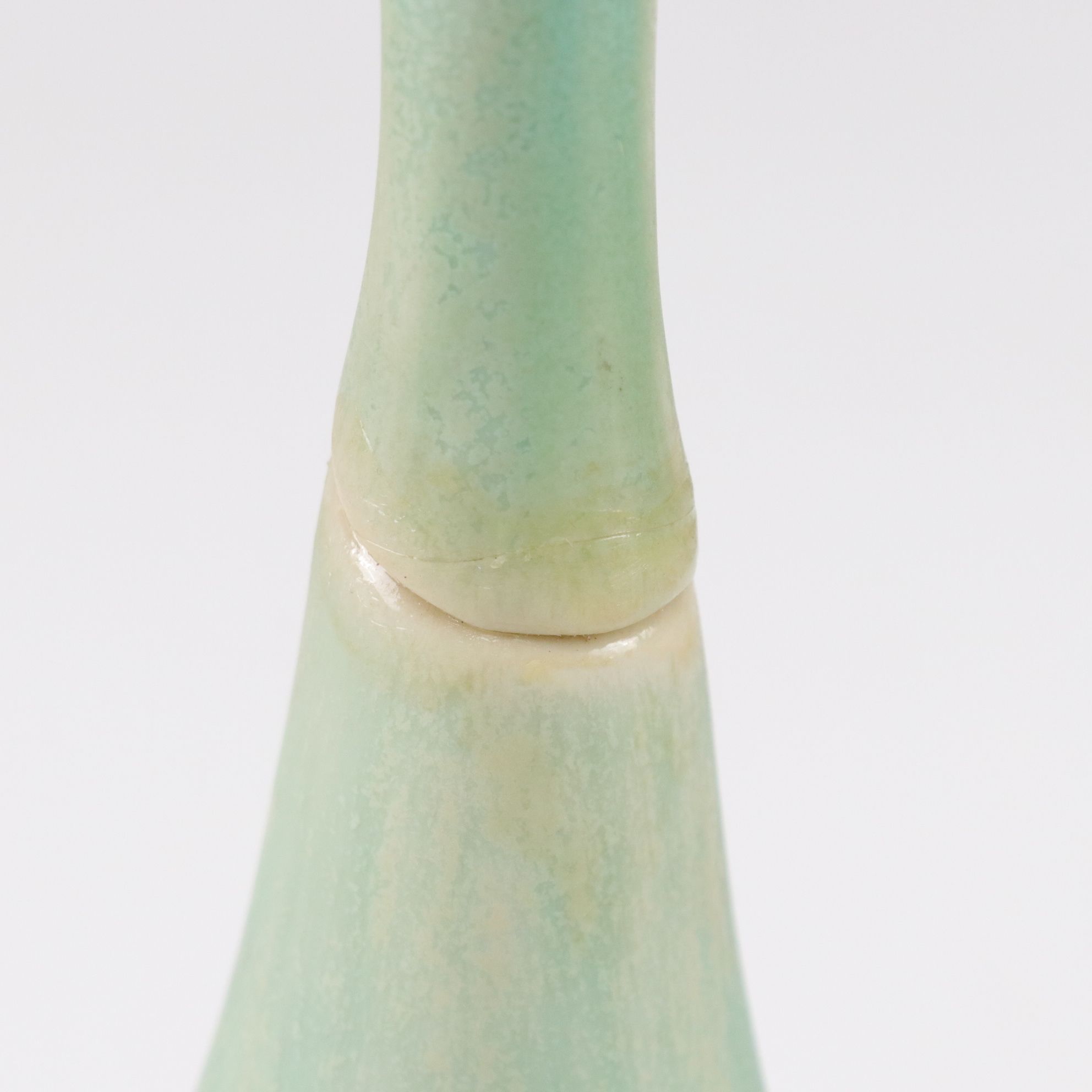 Newman Pottery Art Nouveau Lily Candlesticks