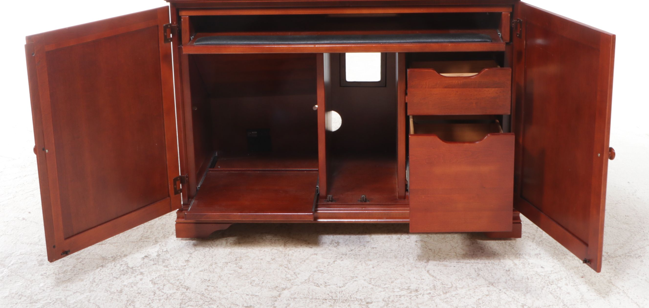 Mahogany Veneered Desk