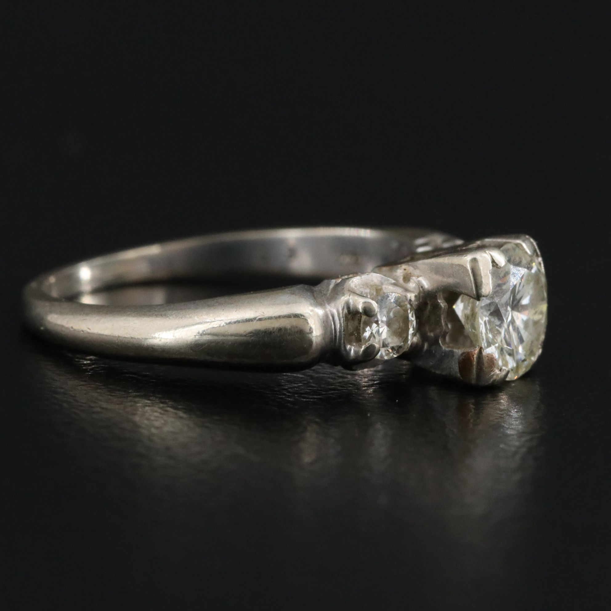 Vintage 14K 0.73 CTW Diamond Ring