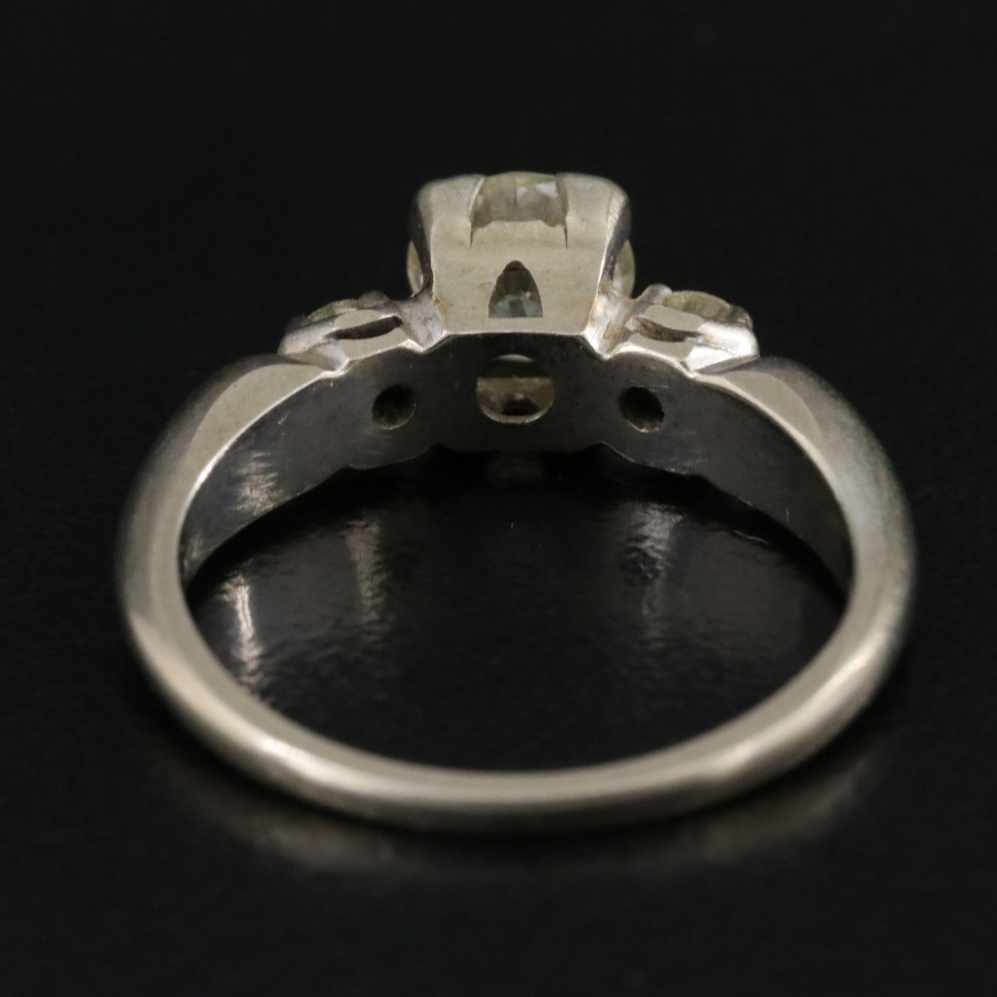 Vintage 14K 0.73 CTW Diamond Ring