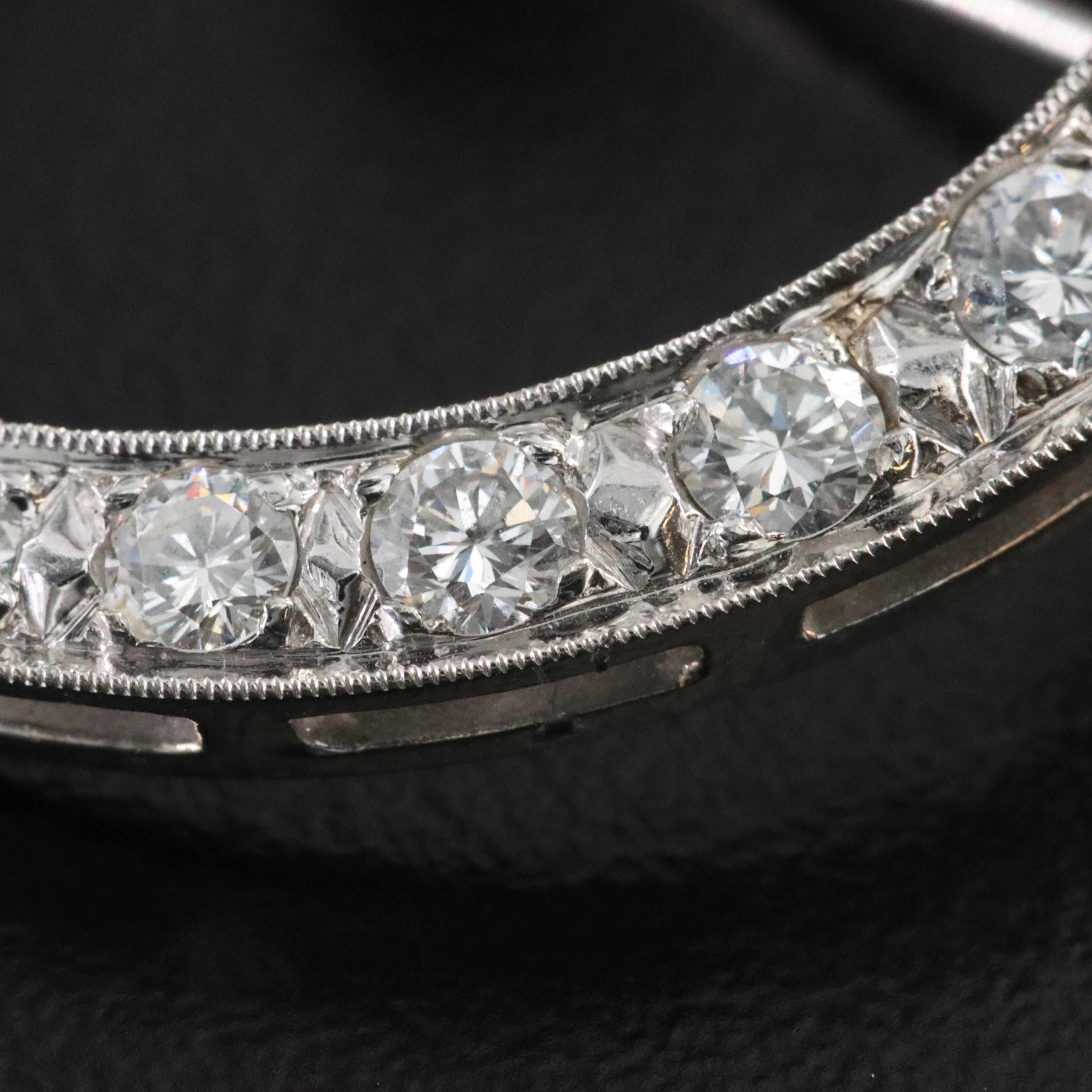 14K 1.30 CTW Diamond Circle Brooch