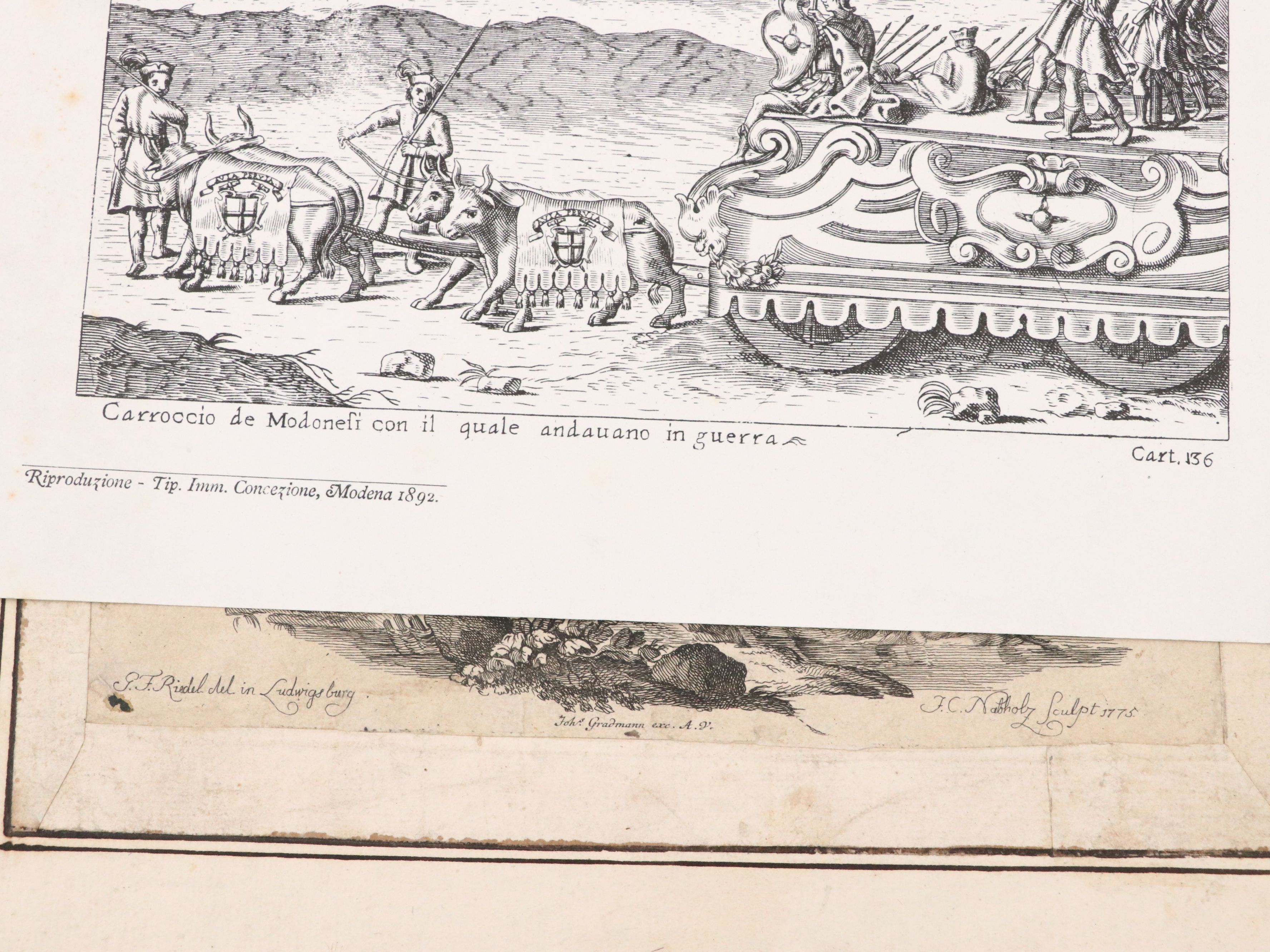 Group of Antique Etchings, 19th/18th Century