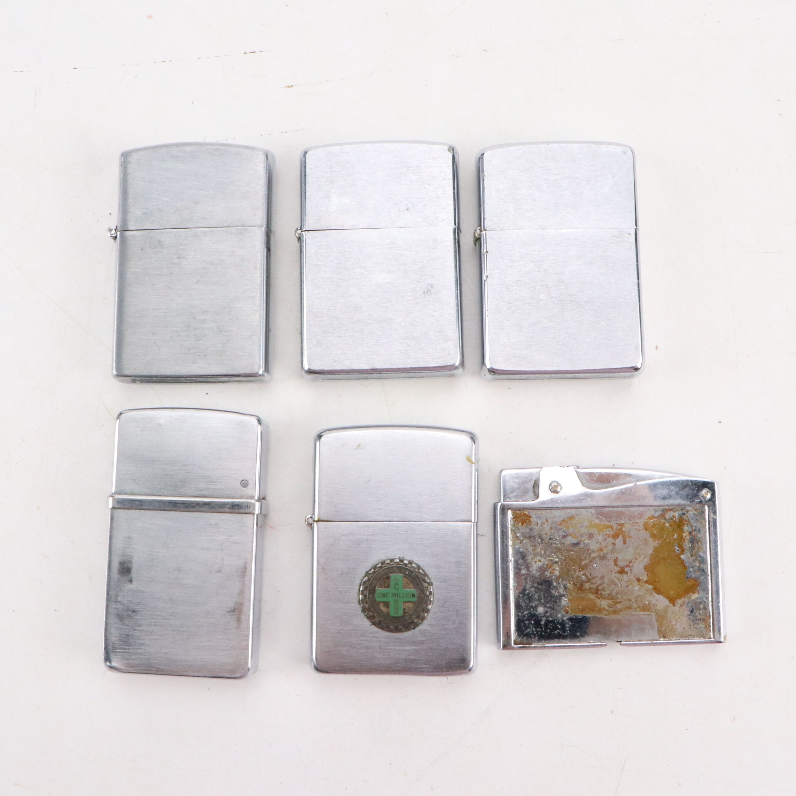 Zippo, Ronson, Zalma Cord and Other Windproof Metal Lighters
