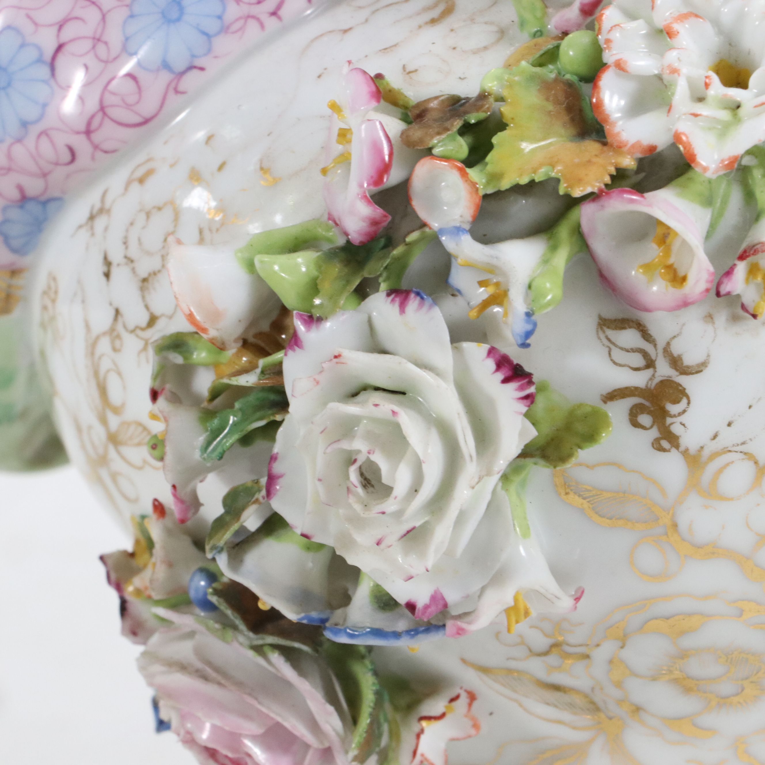 19th Century Jacob Petit French Chinoiserie Vases, Adapted to Lamps Mid-20th C