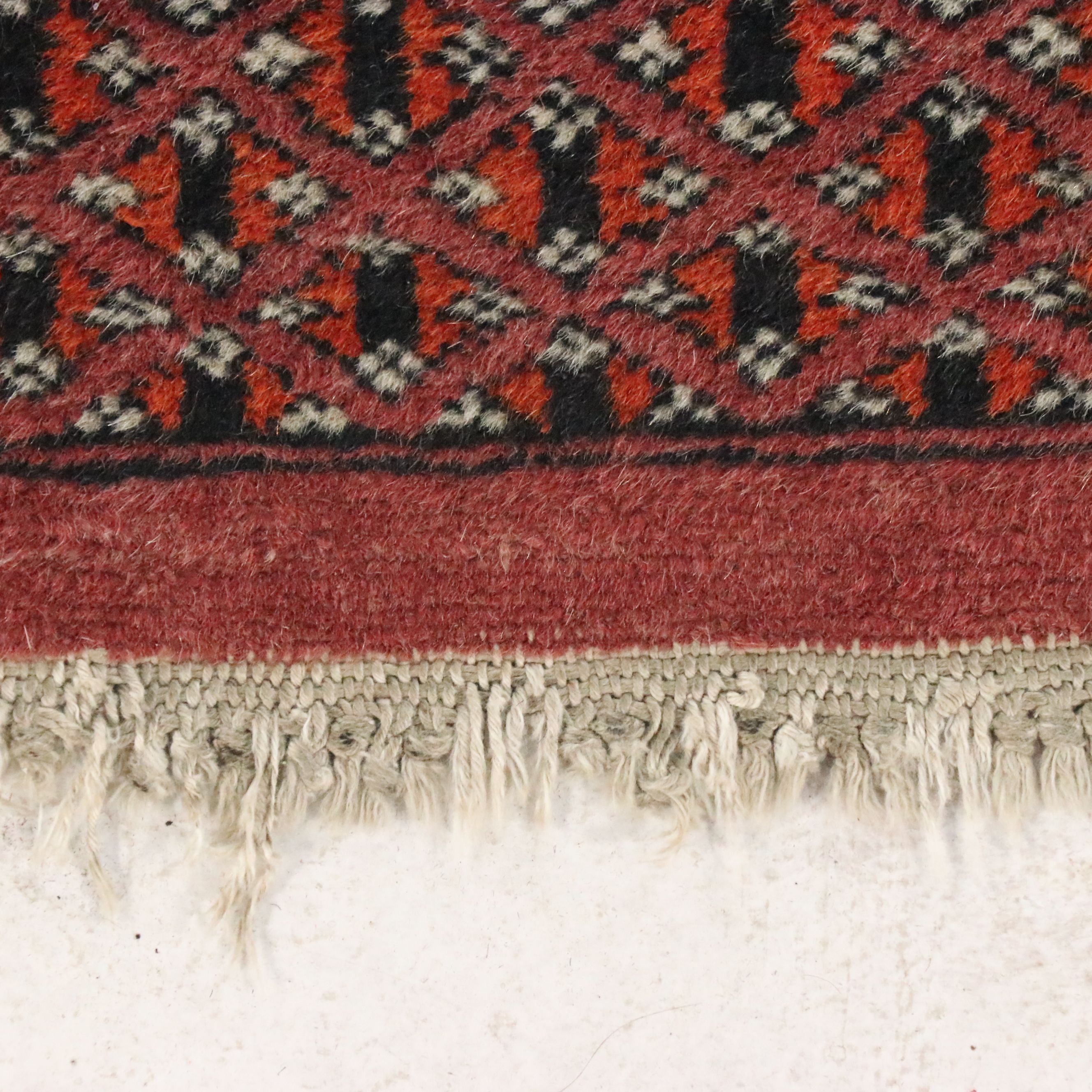 2'1 x 8'5 Hand-Knotted Pakistani Bokhara Carpet Runner