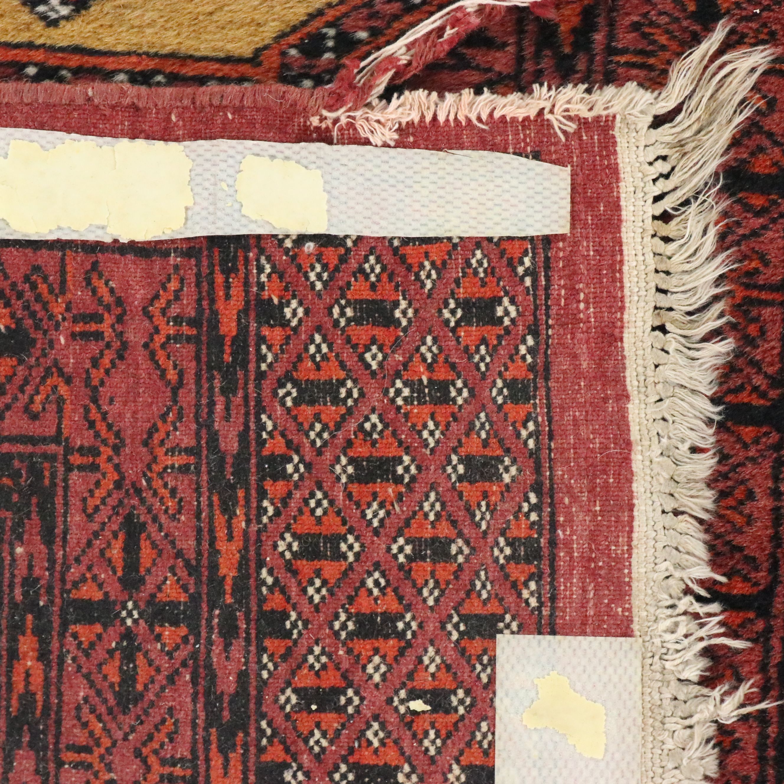 2'1 x 8'5 Hand-Knotted Pakistani Bokhara Carpet Runner