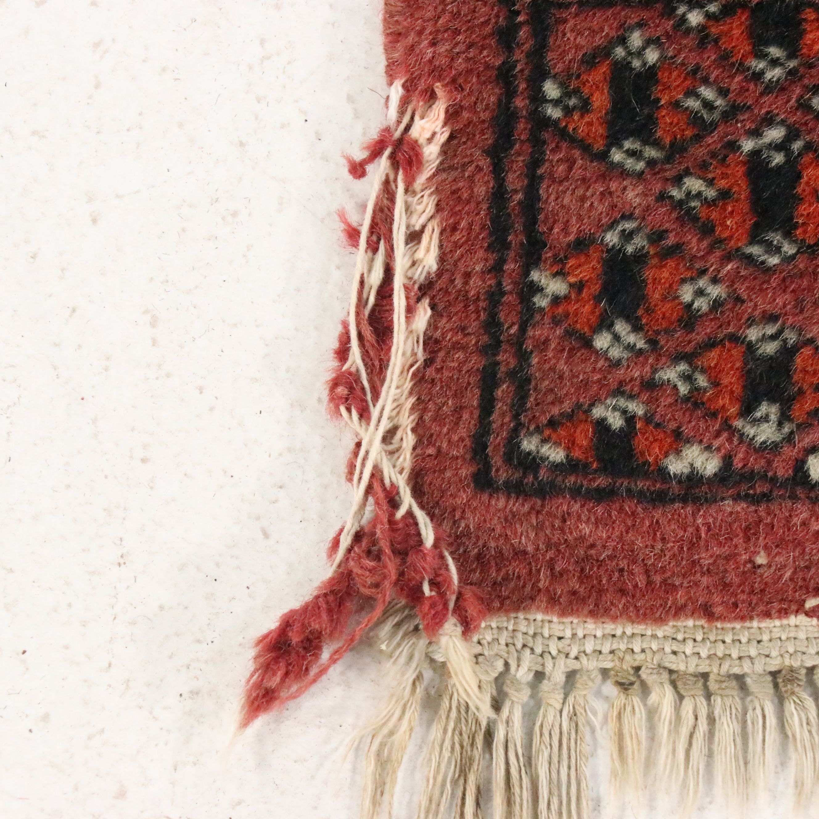 2'1 x 8'5 Hand-Knotted Pakistani Bokhara Carpet Runner