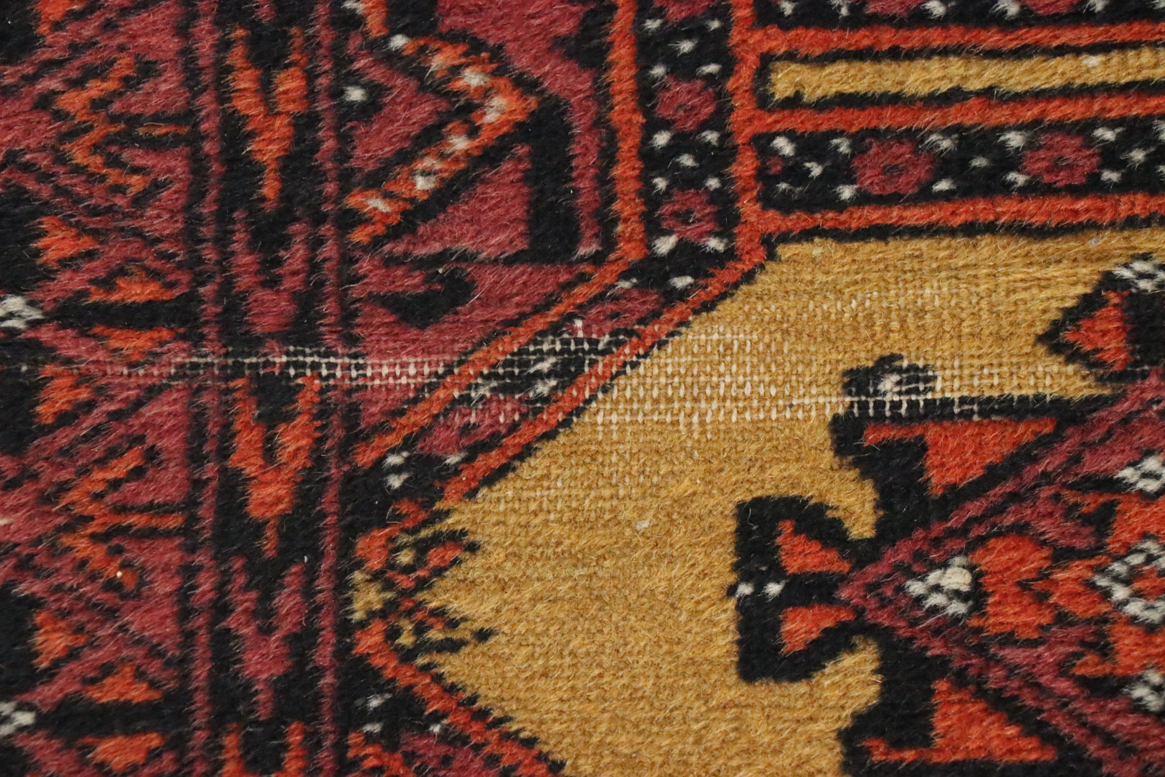 2'1 x 8'5 Hand-Knotted Pakistani Bokhara Carpet Runner