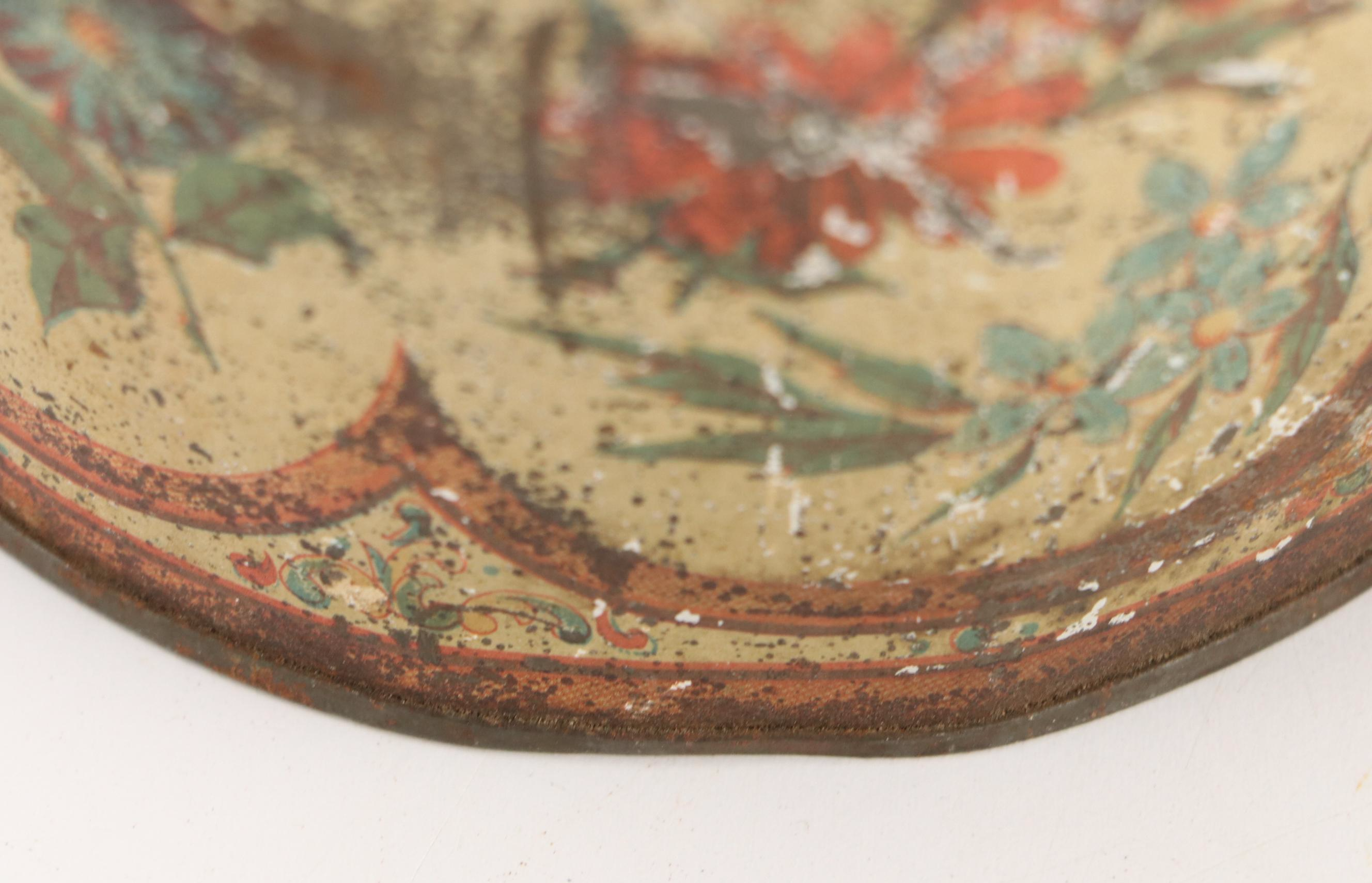 Bernard Heinrich Kroger's Teas Metal Canister, Late 19th Century