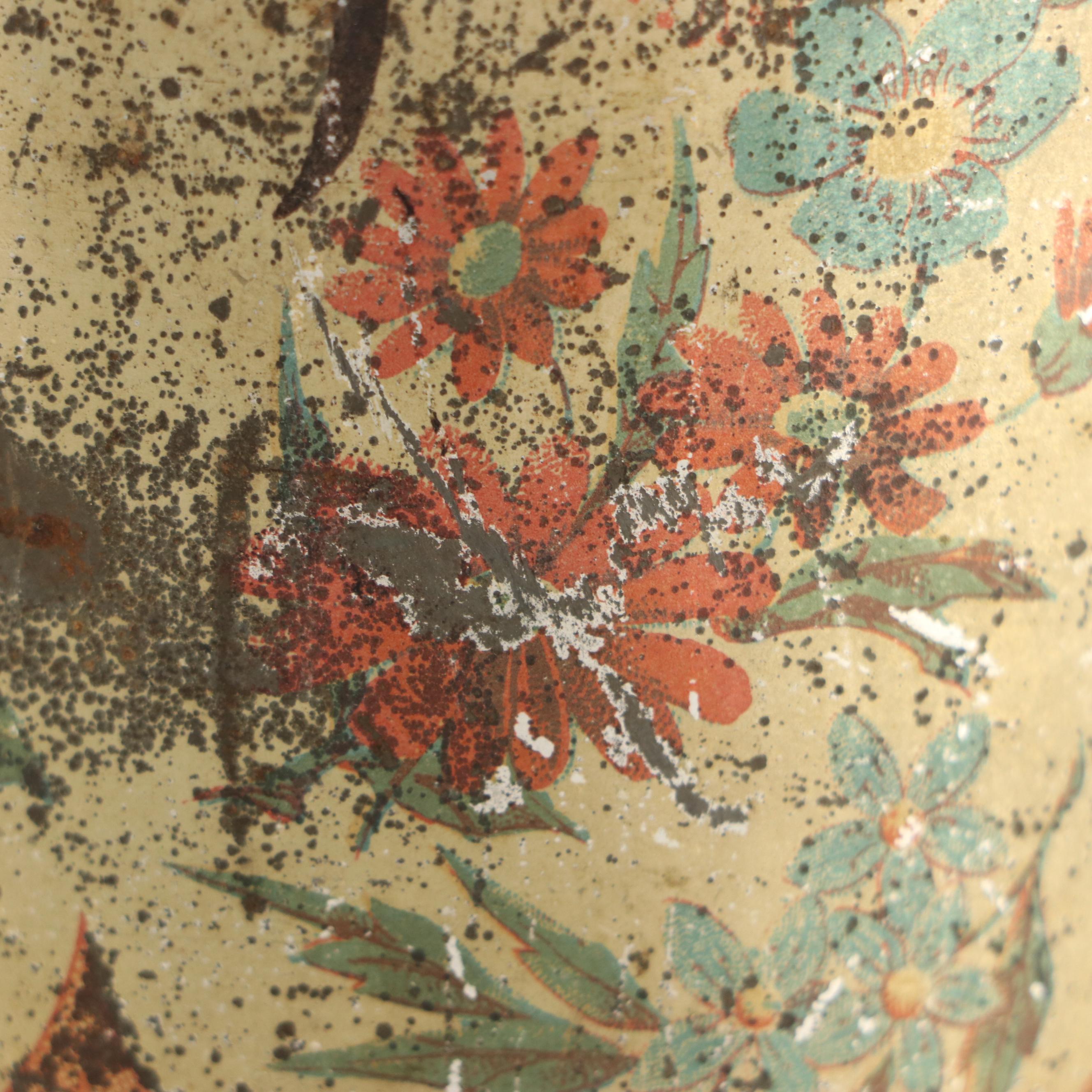 Bernard Heinrich Kroger's Teas Metal Canister, Late 19th Century